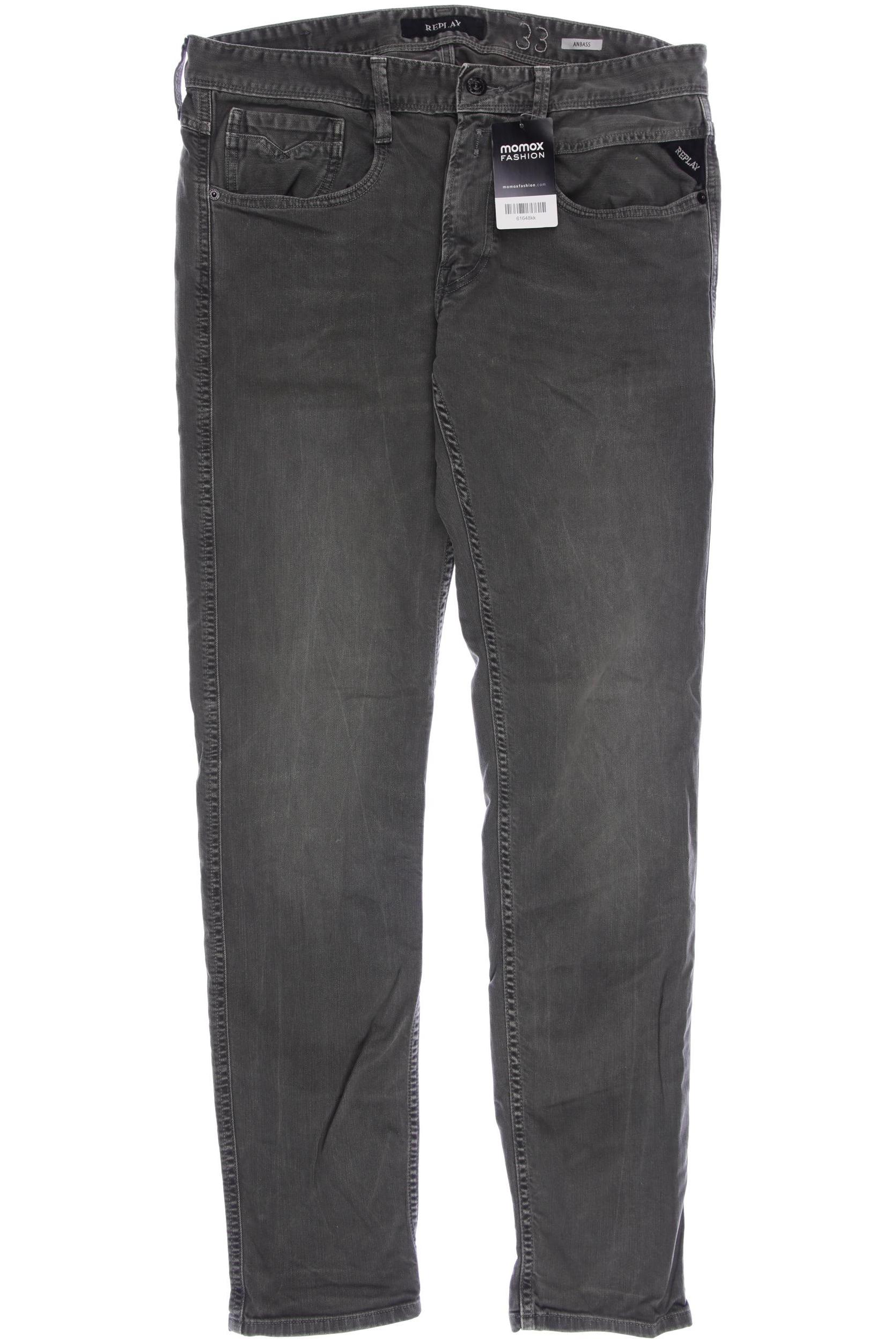 

Replay Herren Jeans, grün, Gr. 52