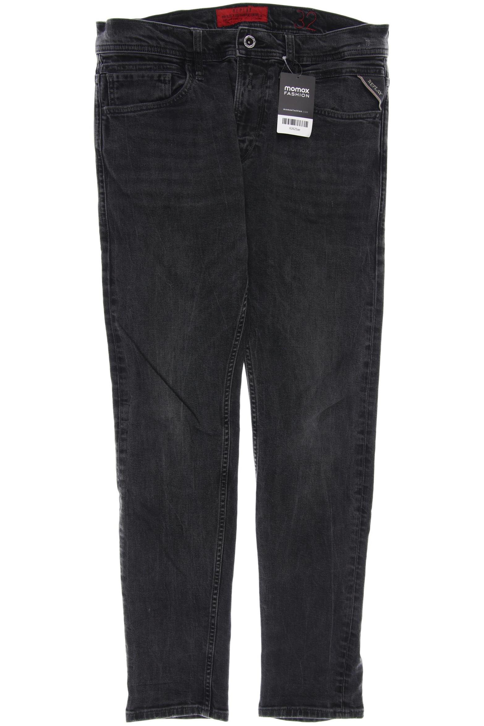 

Replay Herren Jeans, schwarz