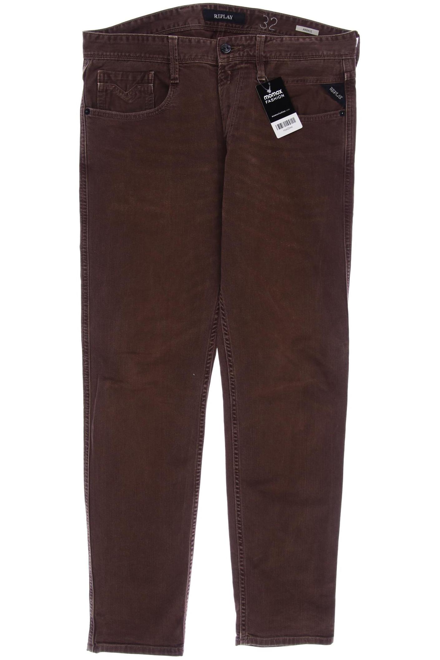 

Replay Herren Jeans, braun, Gr. 32