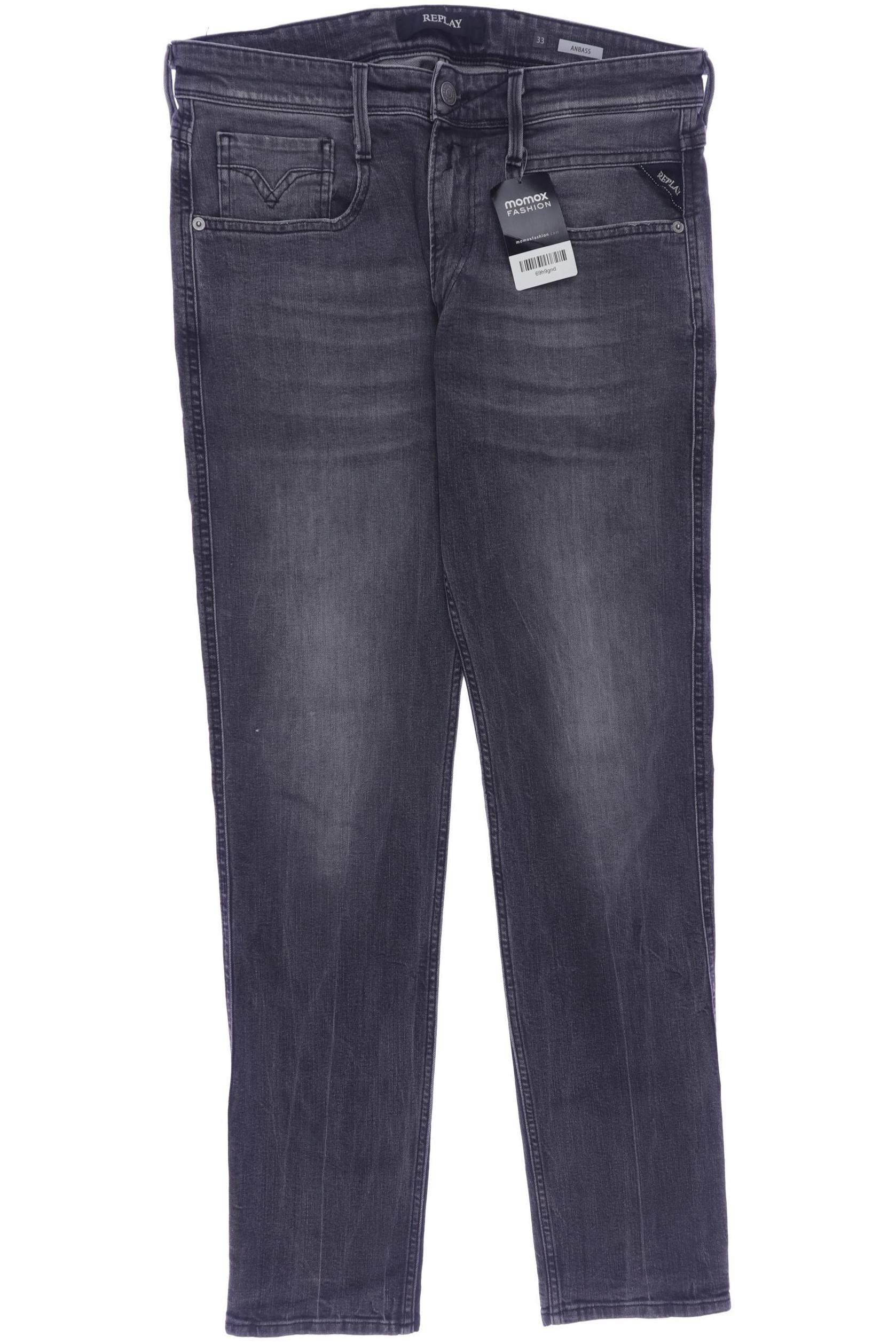 

Replay Herren Jeans, grau, Gr. 33