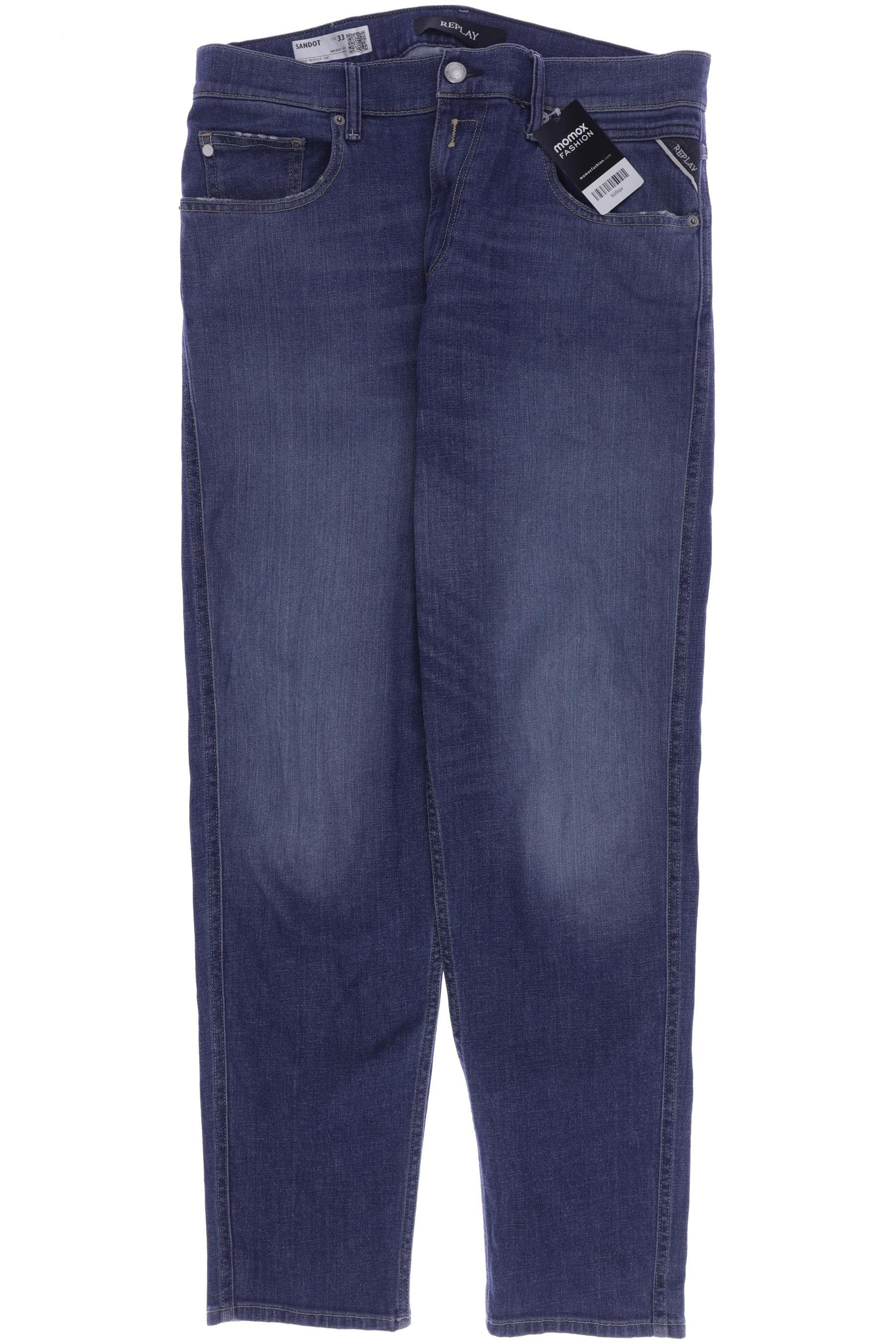 

Replay Herren Jeans, blau