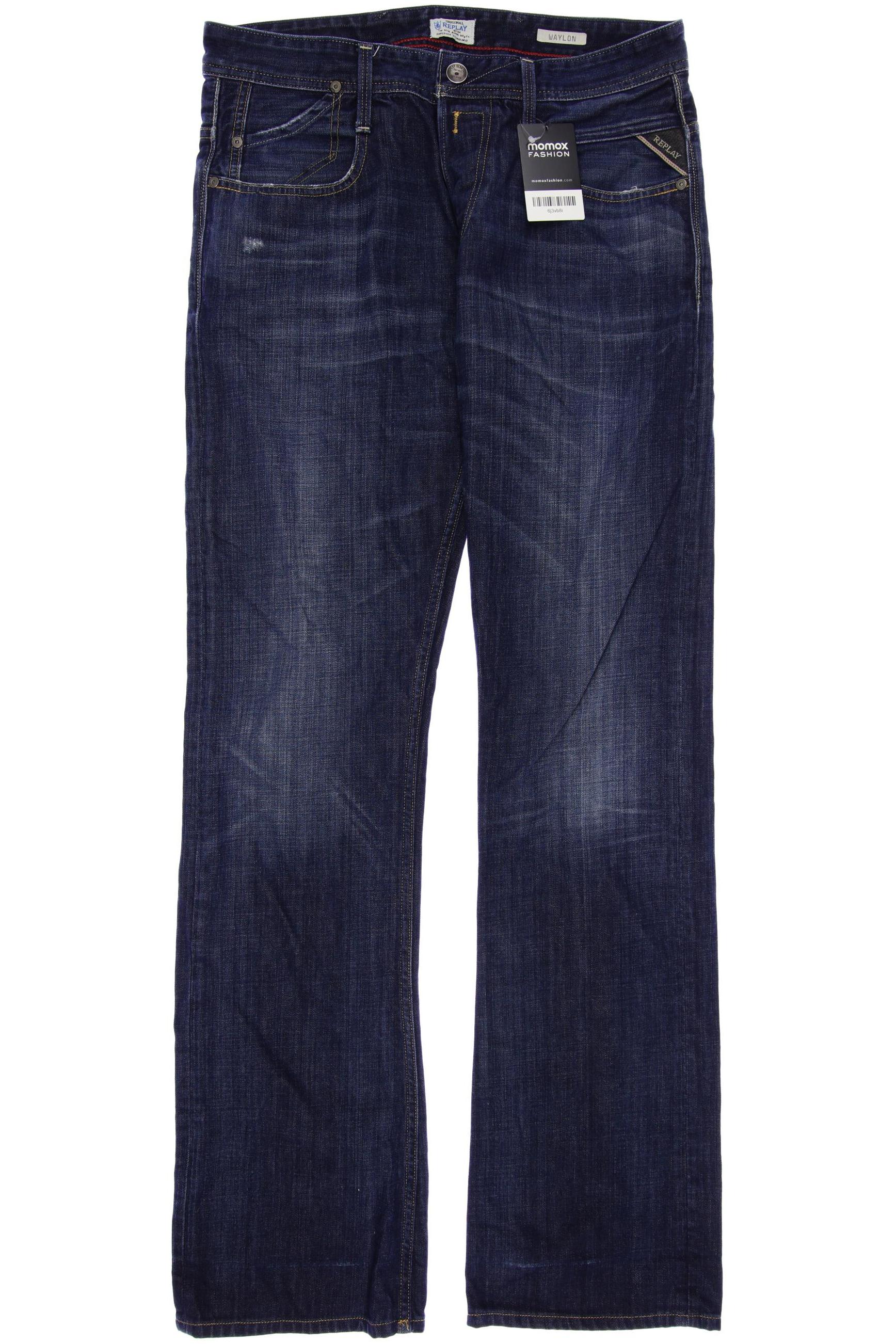 

Replay Herren Jeans, marineblau, Gr. 31