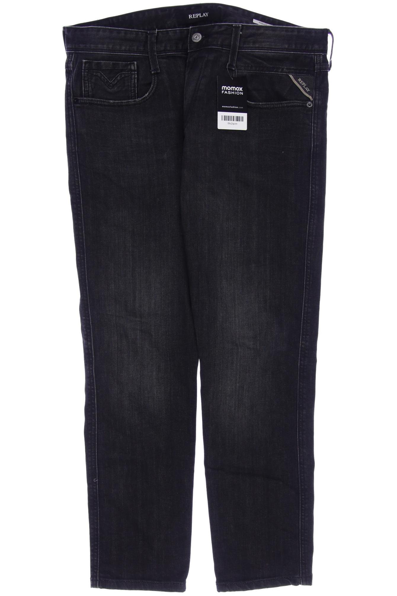 

Replay Herren Jeans, schwarz, Gr. 35