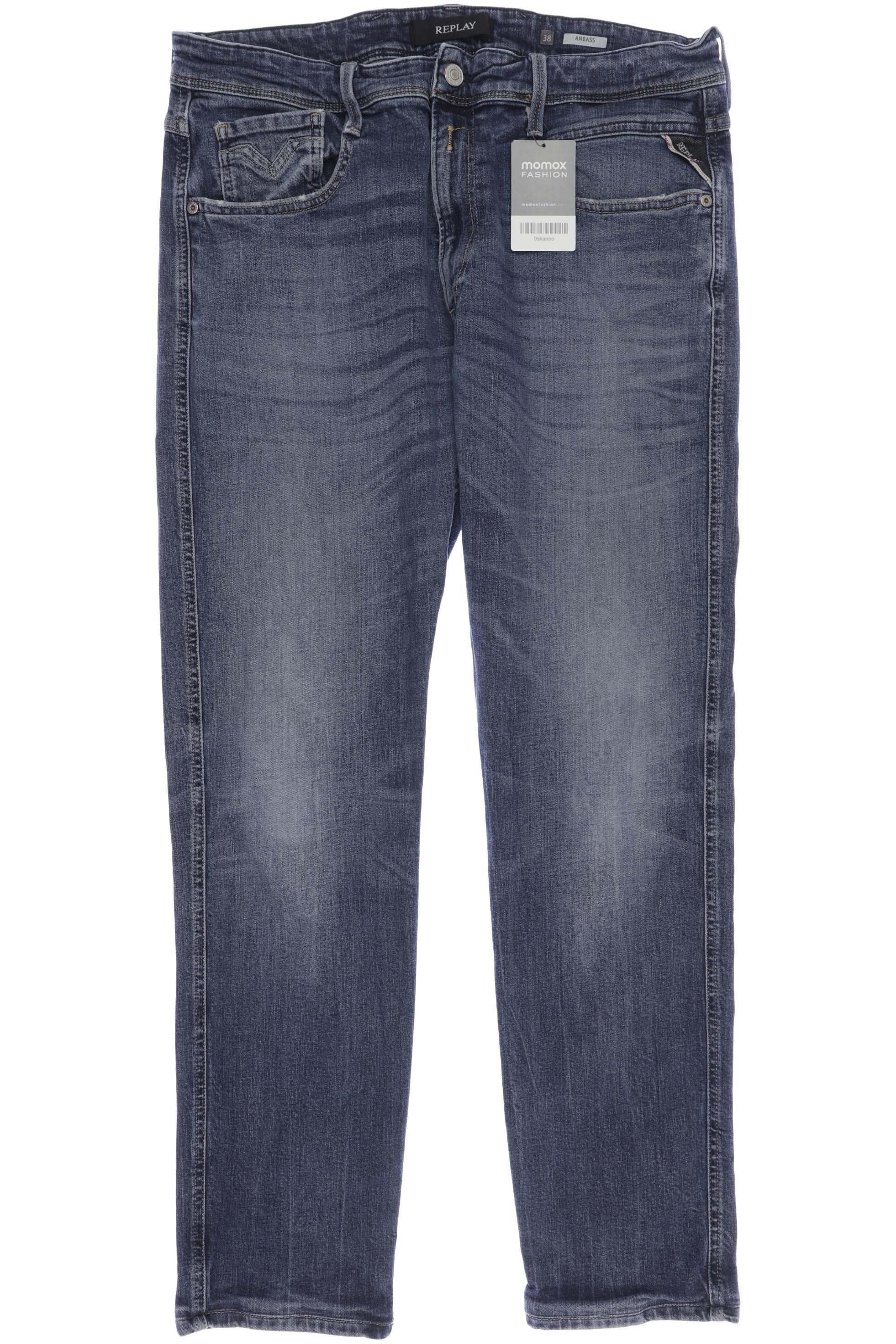 

Replay Herren Jeans, marineblau, Gr. 38