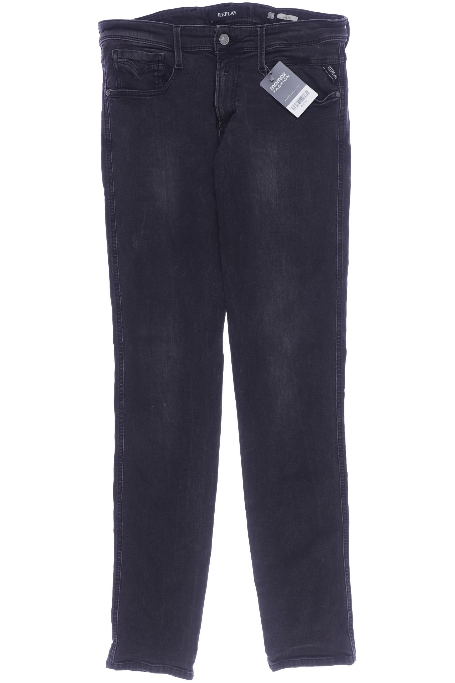 

Replay Herren Jeans, schwarz, Gr. 33