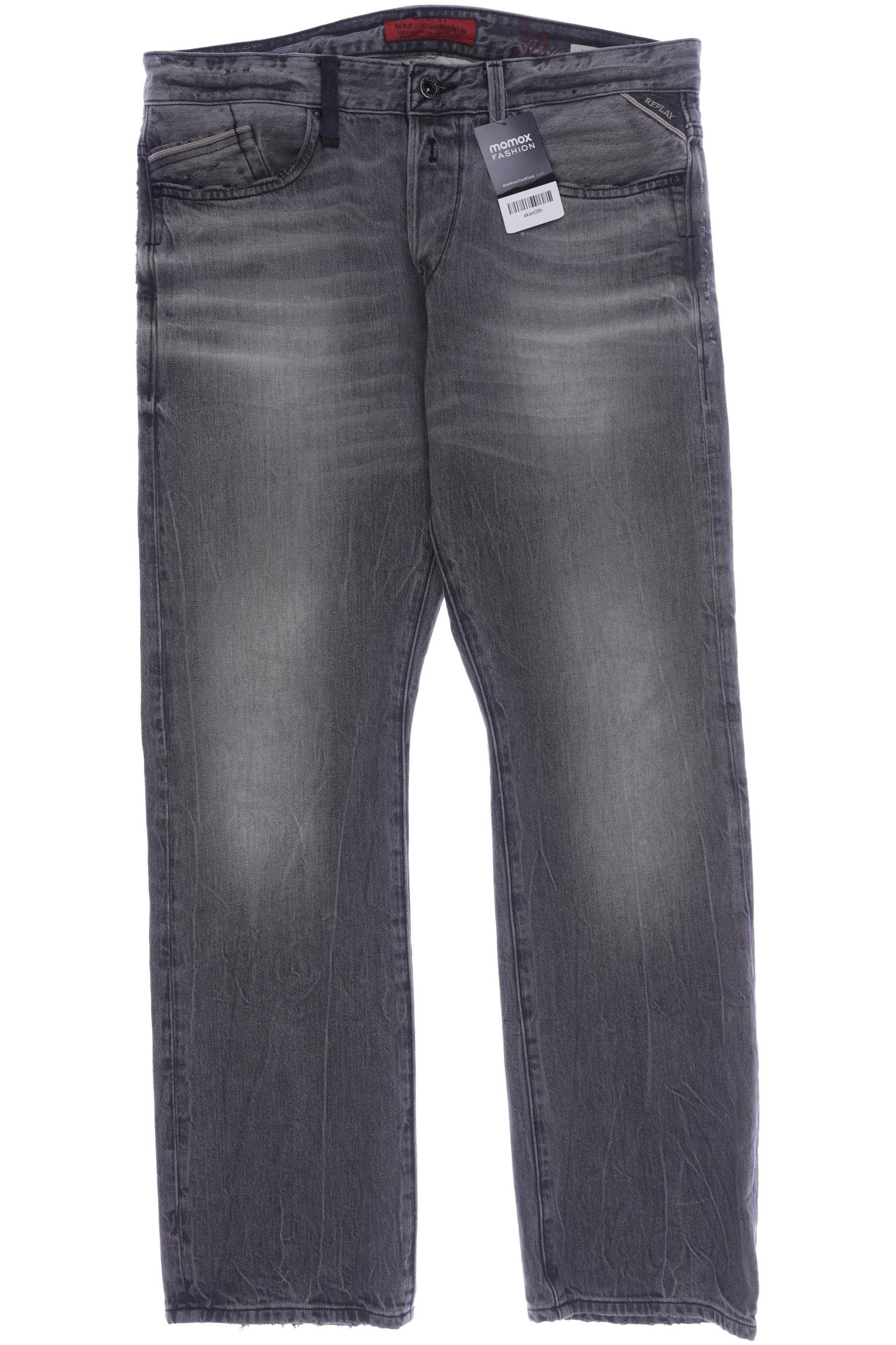 

Replay Herren Jeans, grau, Gr. 34