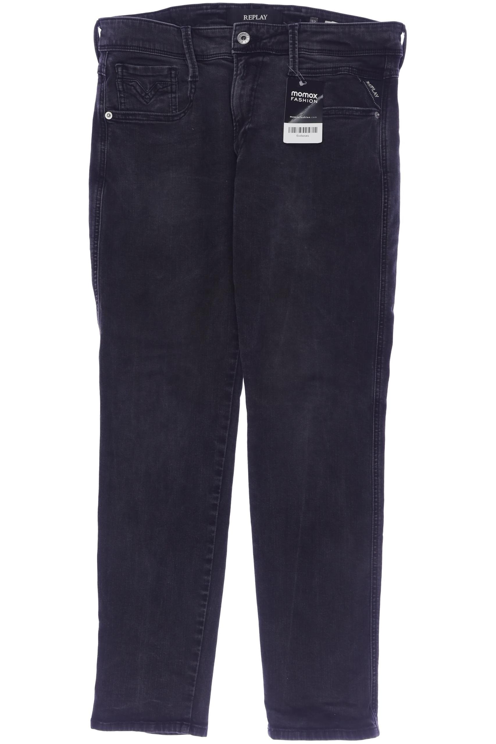

Replay Herren Jeans, schwarz, Gr. 32