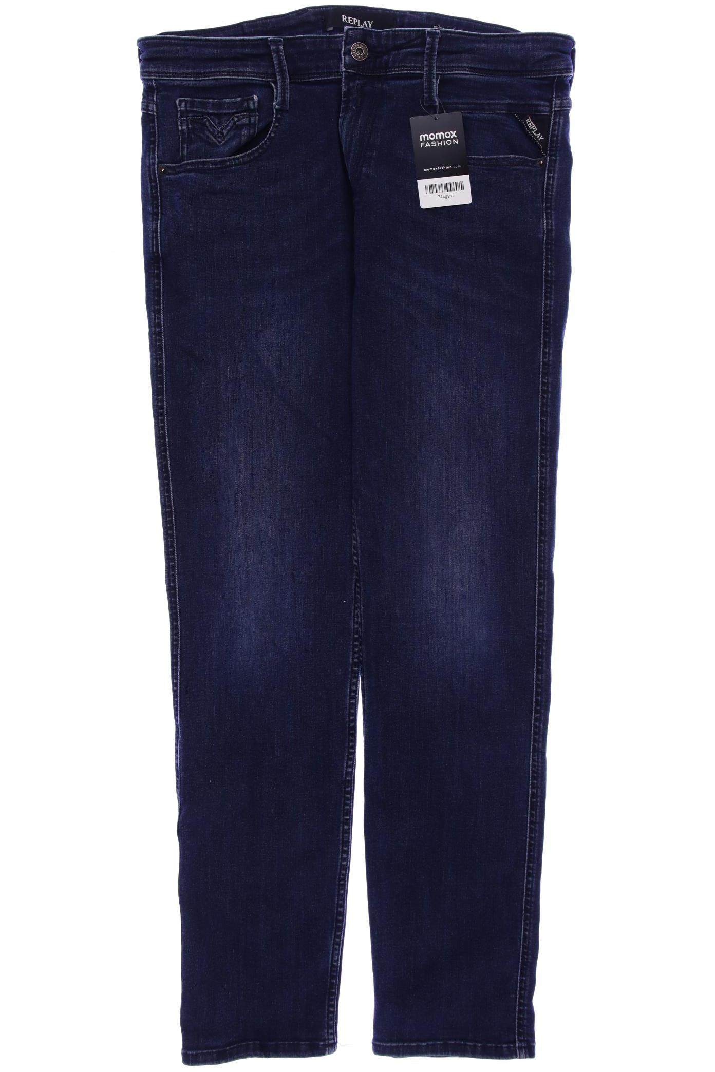 

Replay Herren Jeans, marineblau