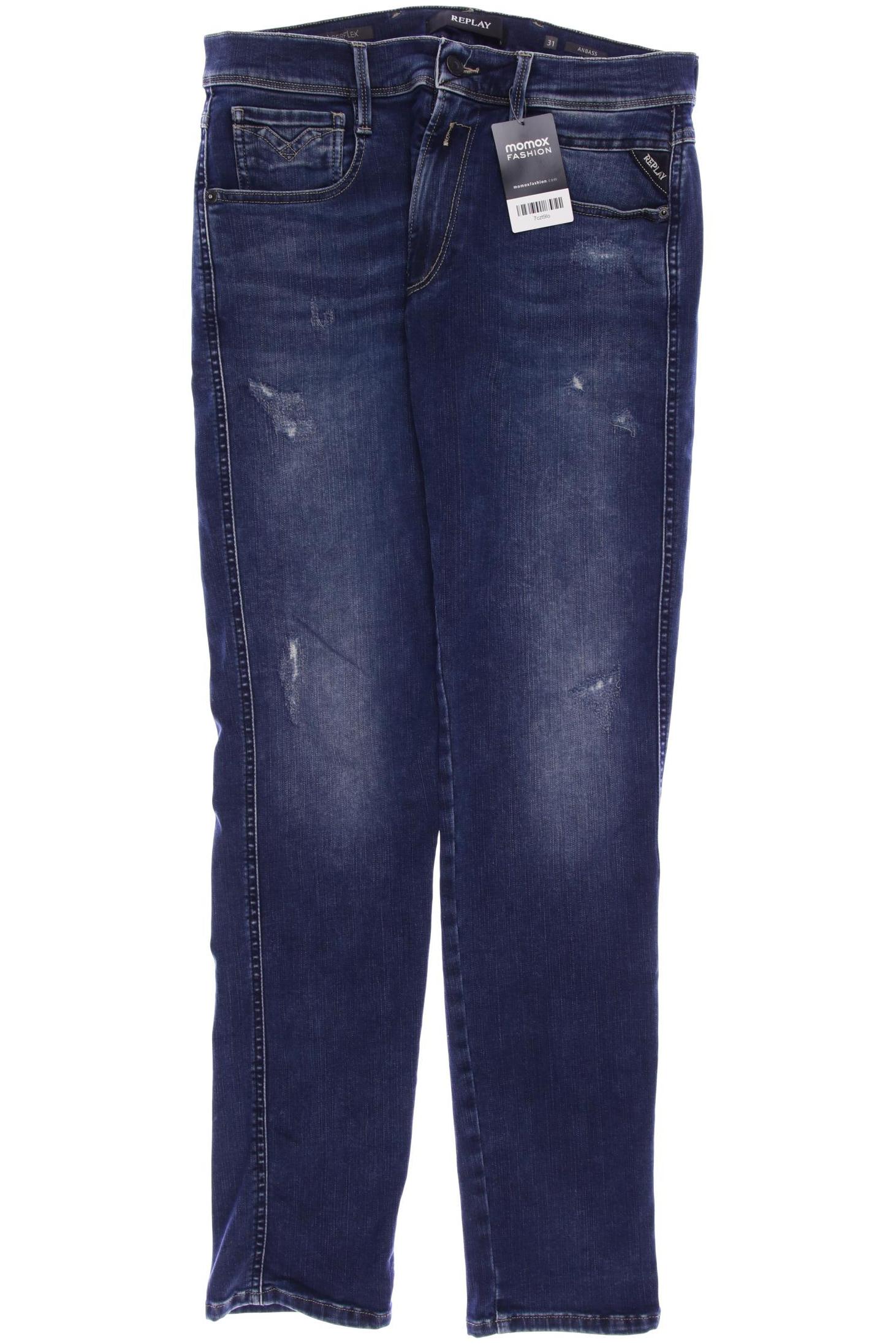 

Replay Herren Jeans, blau