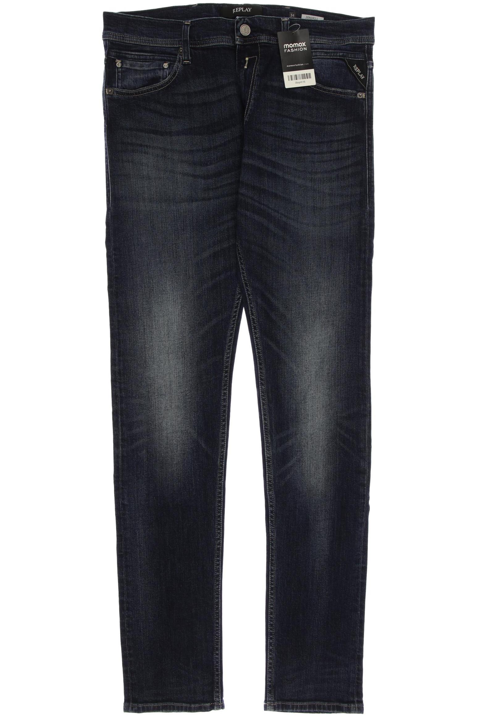

Replay Herren Jeans, marineblau, Gr. 34