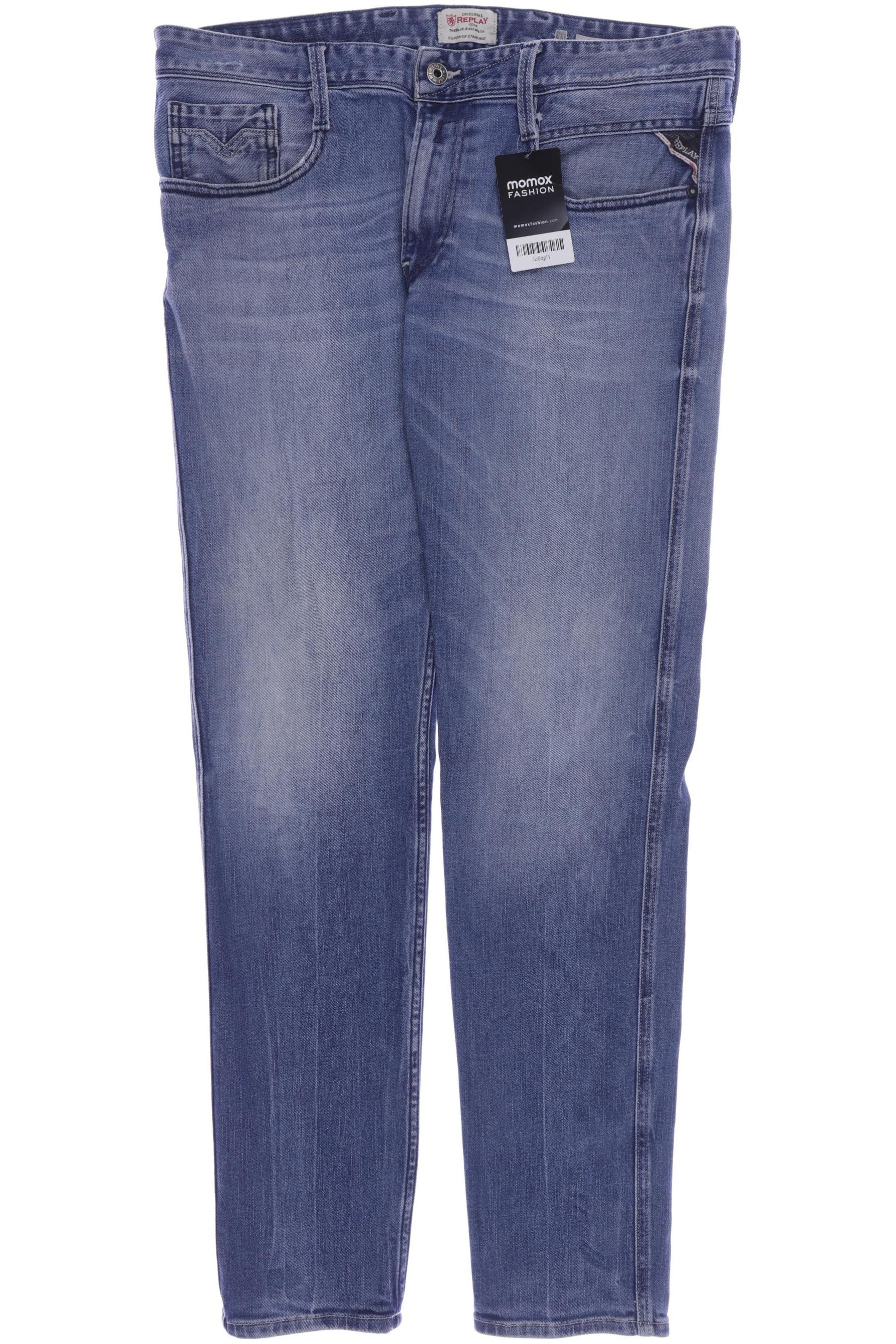 

Replay Herren Jeans, blau