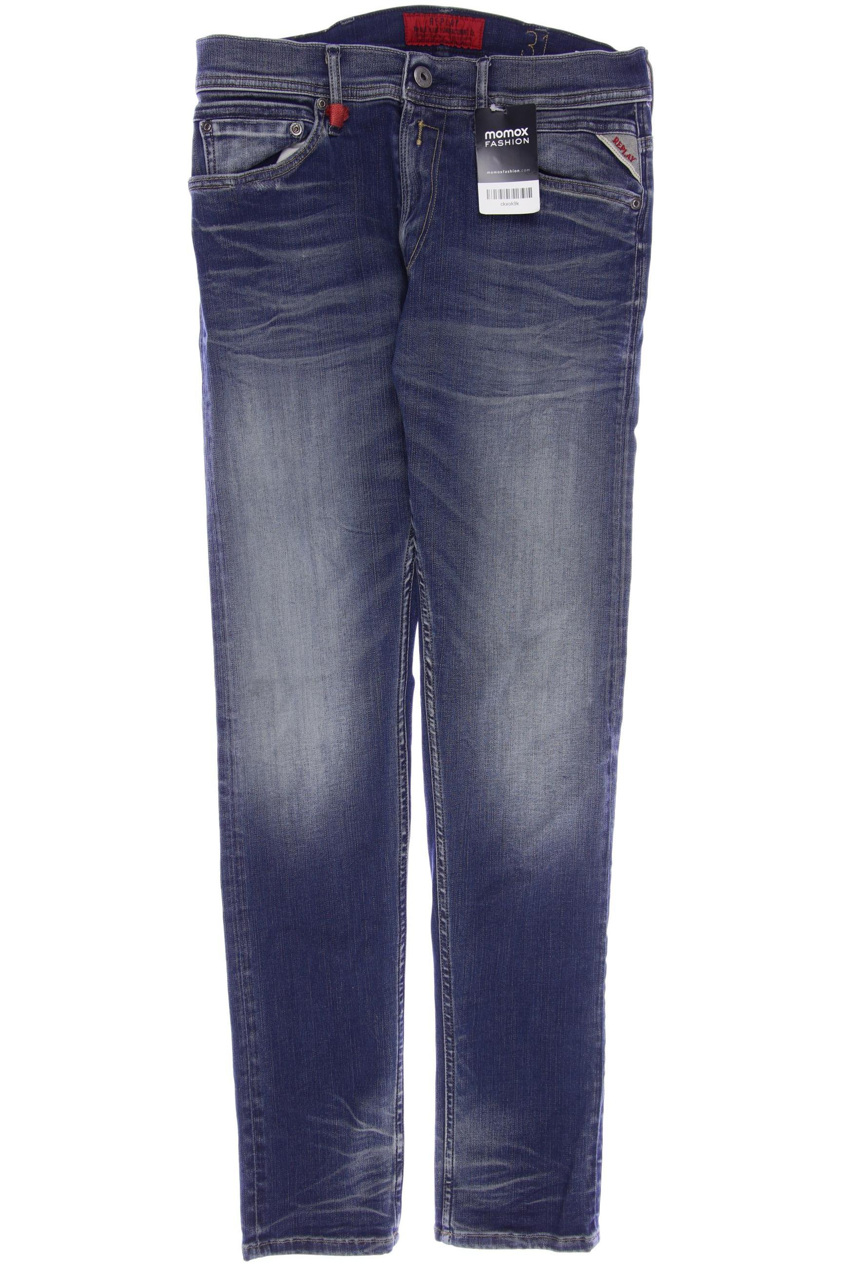 

Replay Herren Jeans, marineblau, Gr. 31