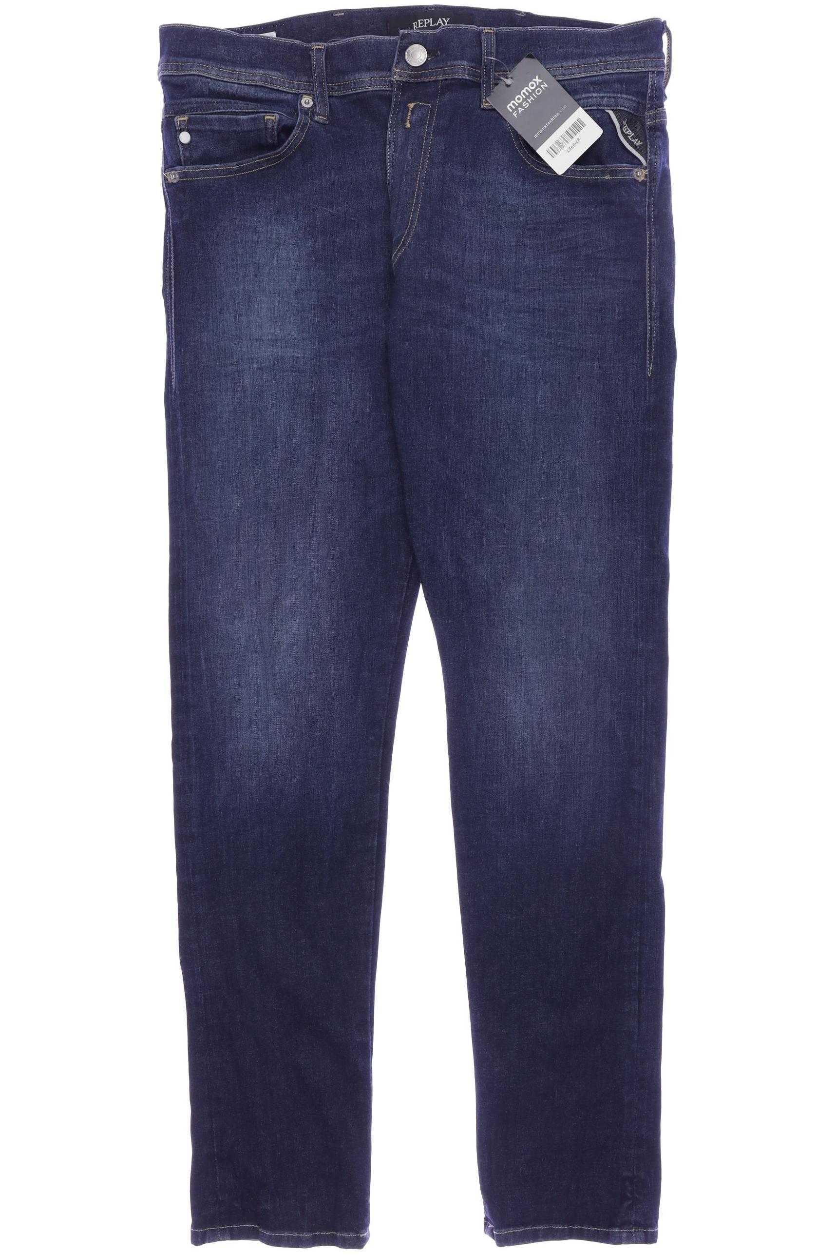 

Replay Herren Jeans, marineblau, Gr. 34