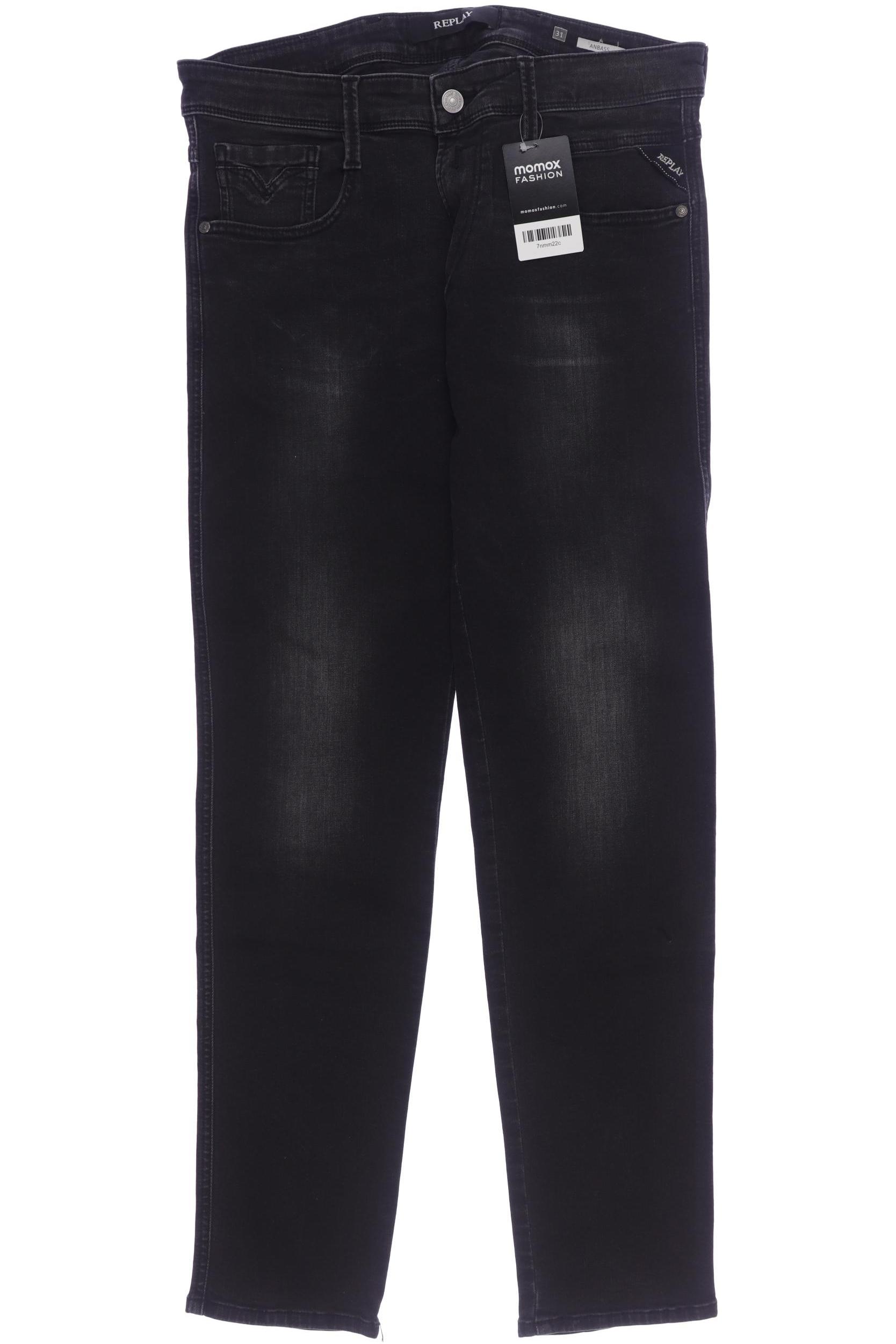 

Replay Herren Jeans, schwarz, Gr. 31