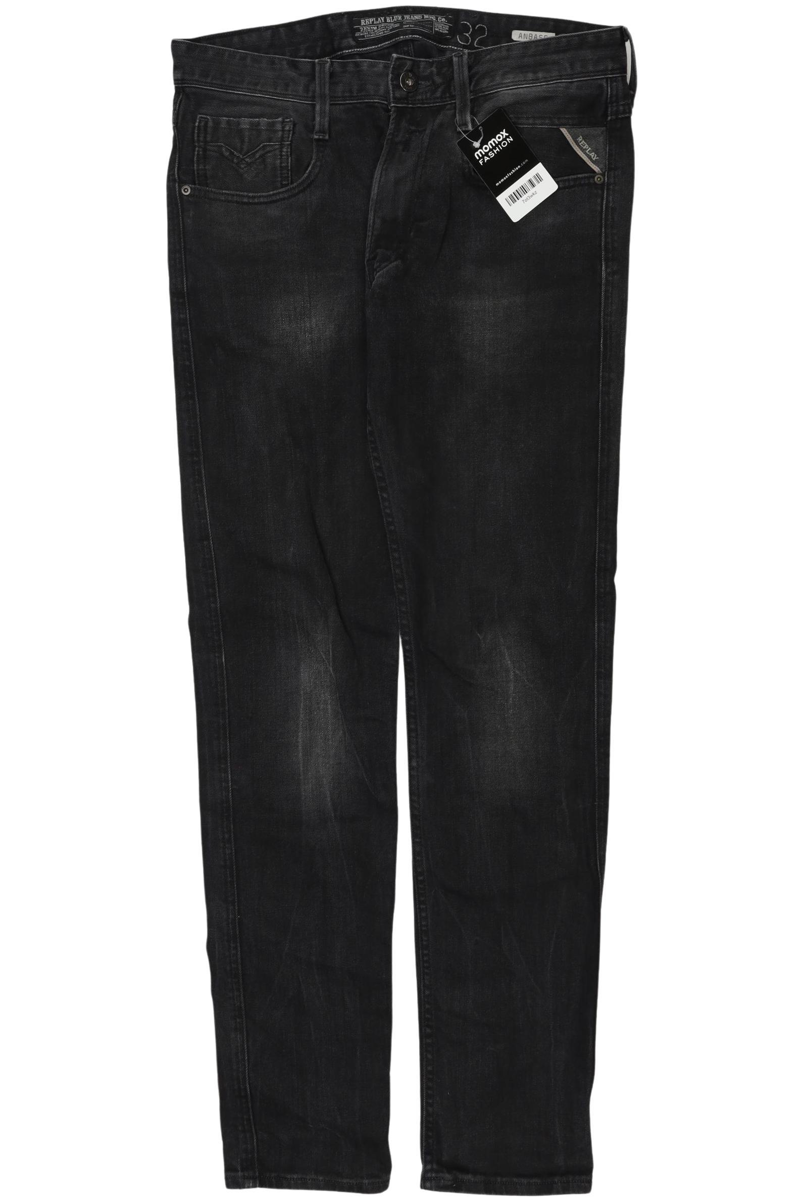 

Replay Herren Jeans, schwarz, Gr. 32