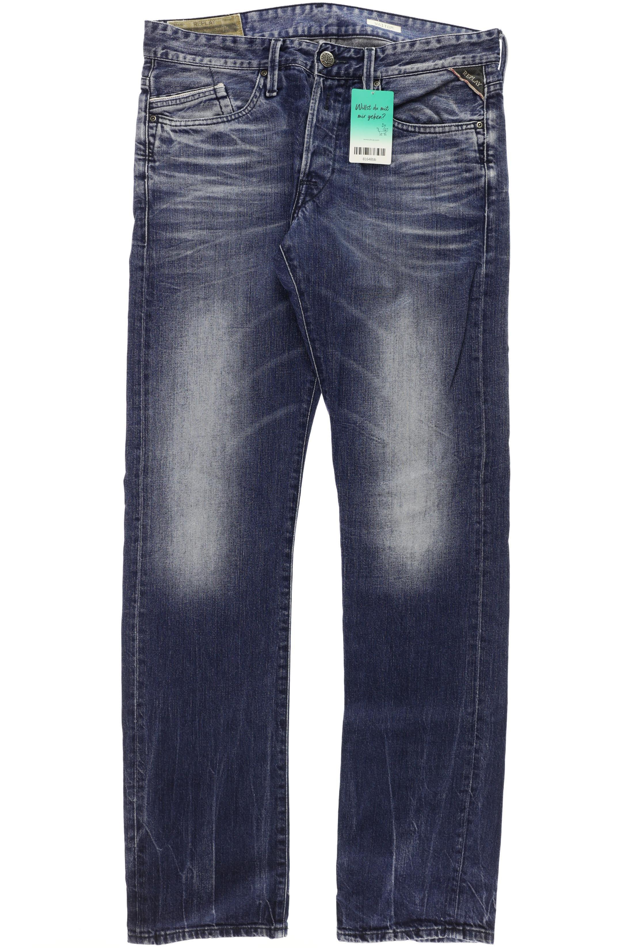 Thumbnail - Replay Herren Jeans, blau, Gr. 33