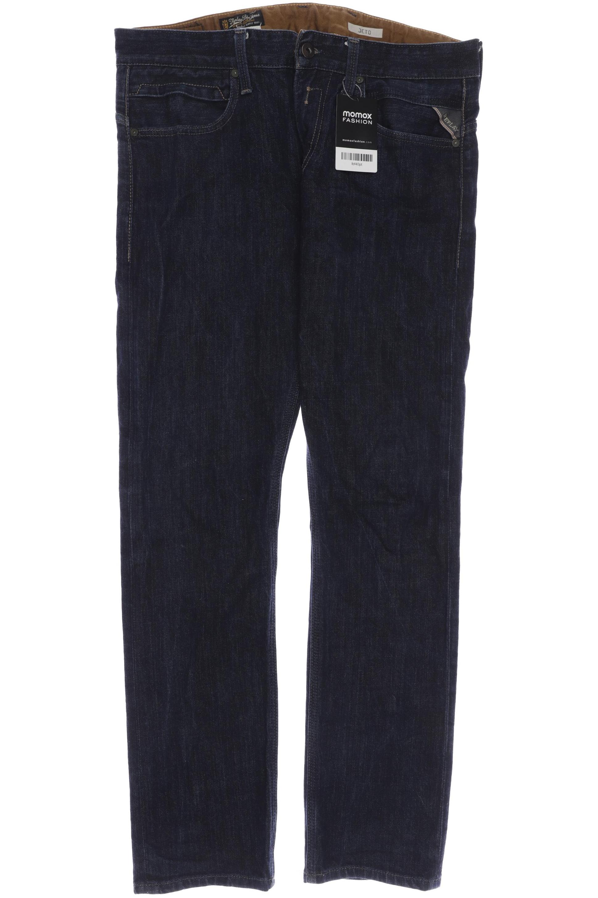 Thumbnail - Replay Herren Jeans, marineblau, Gr. 33