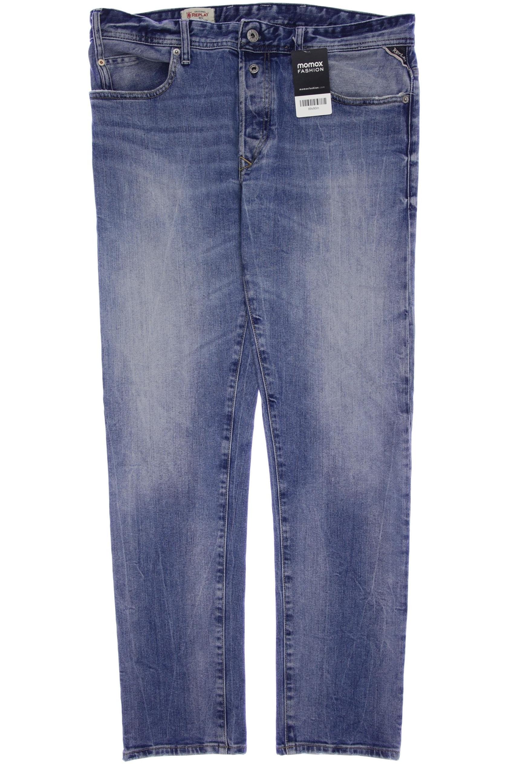 

Replay Herren Jeans, blau, Gr. 34