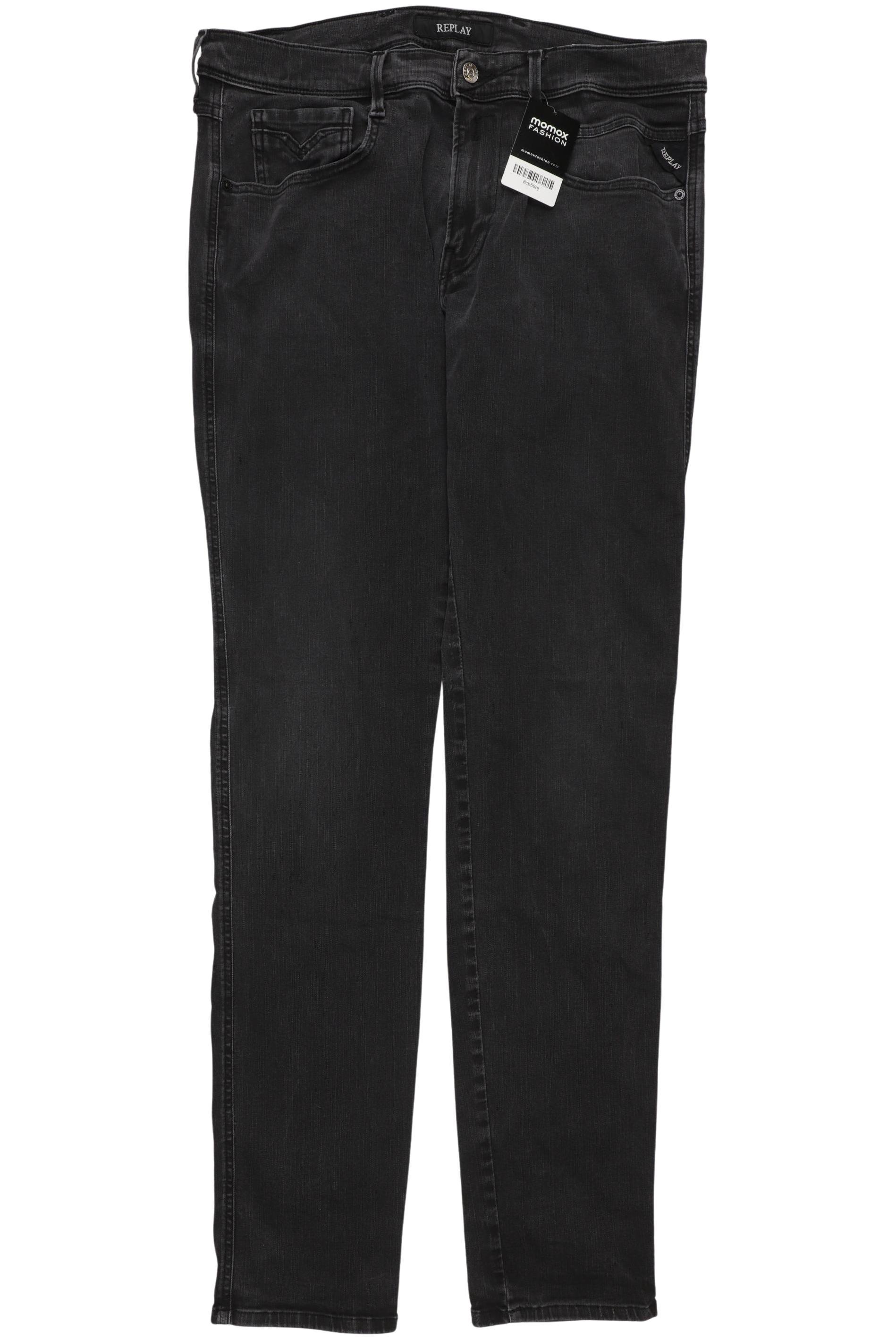 

Replay Herren Jeans, schwarz, Gr. 34