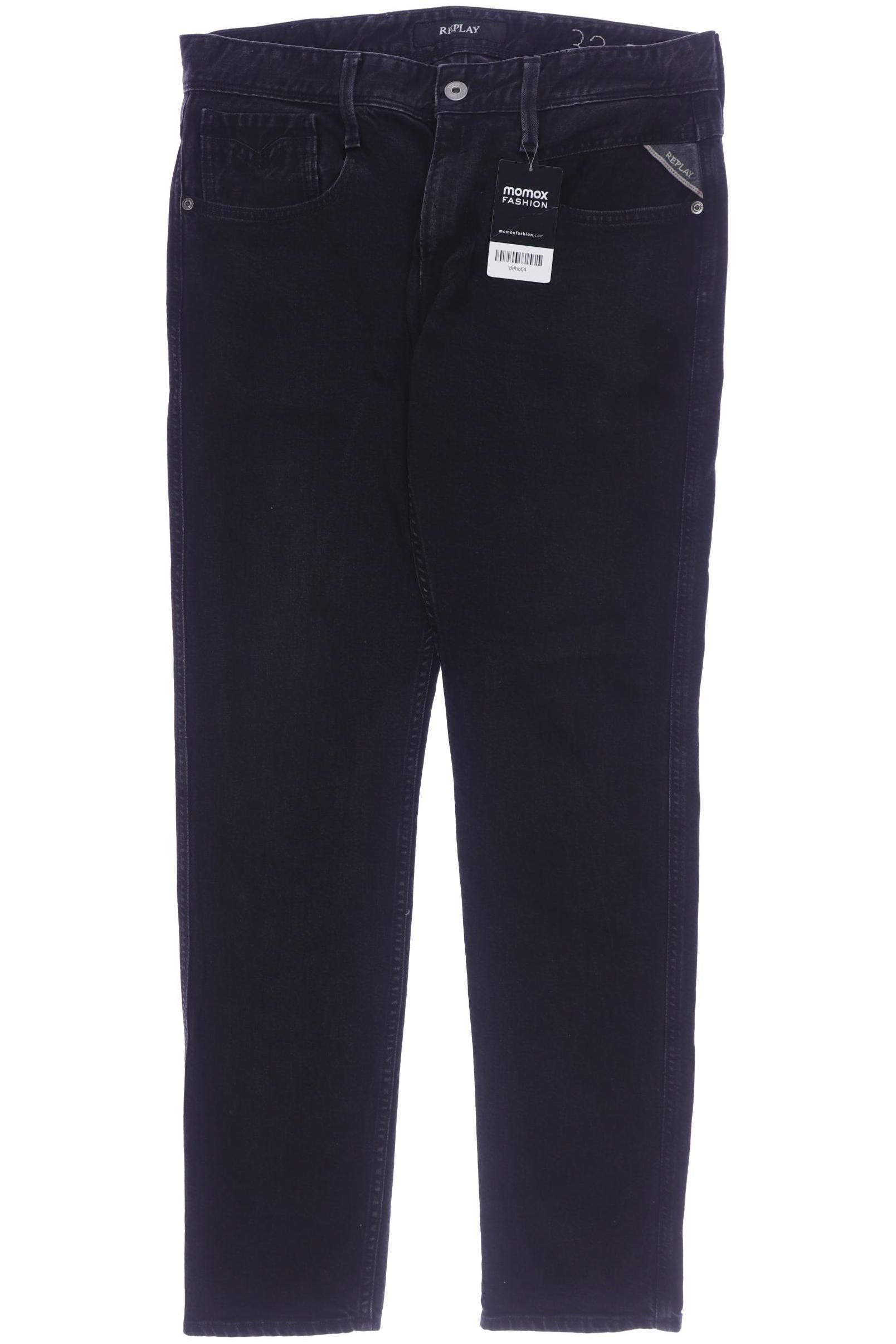

Replay Herren Jeans, schwarz, Gr. 50