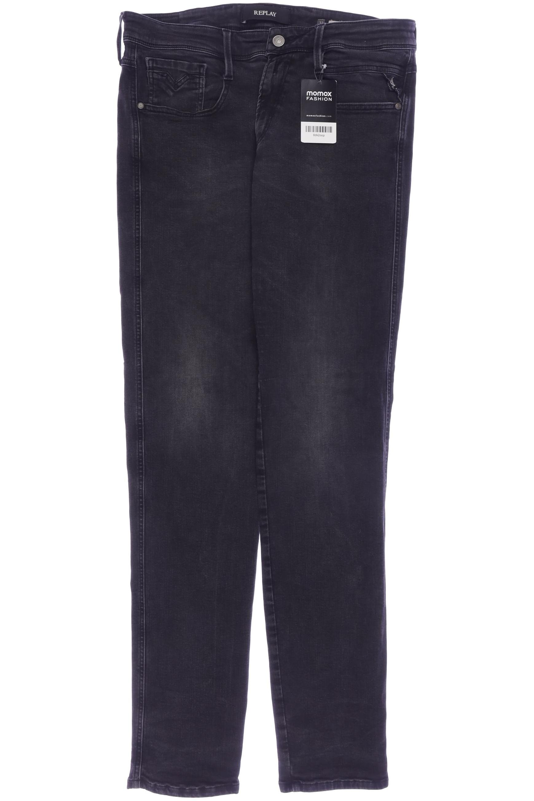 

Replay Herren Jeans, schwarz, Gr. 33
