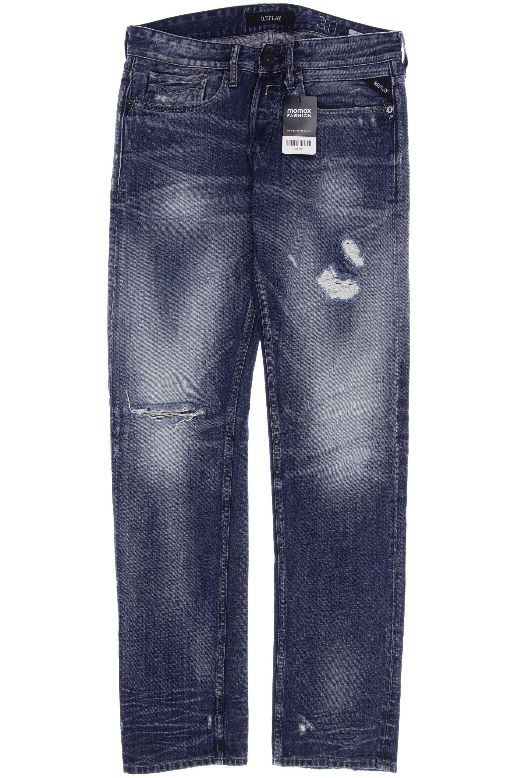 

Replay Herren Jeans, blau