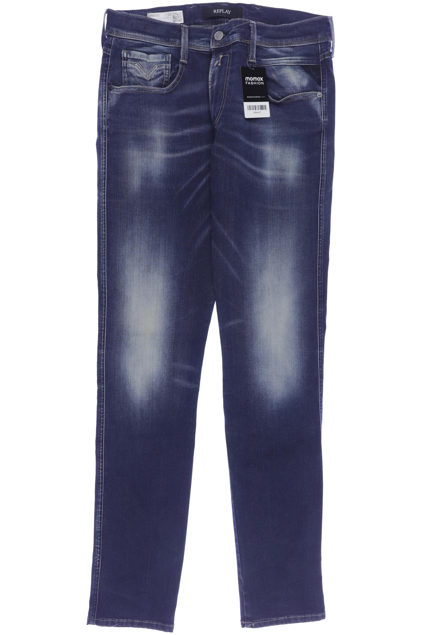 

Replay Herren Jeans, blau, Gr. 33