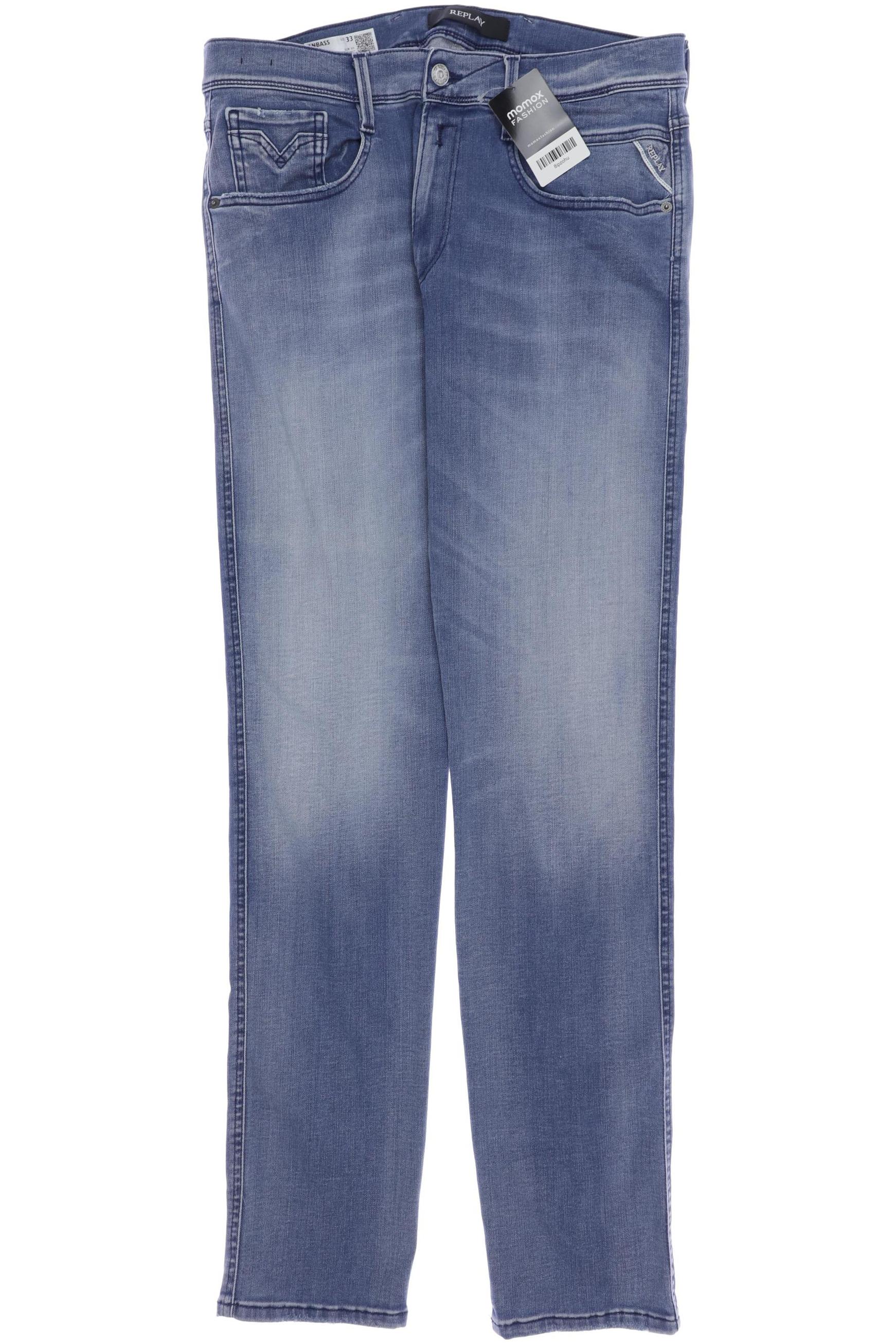 

Replay Herren Jeans, blau, Gr. 33