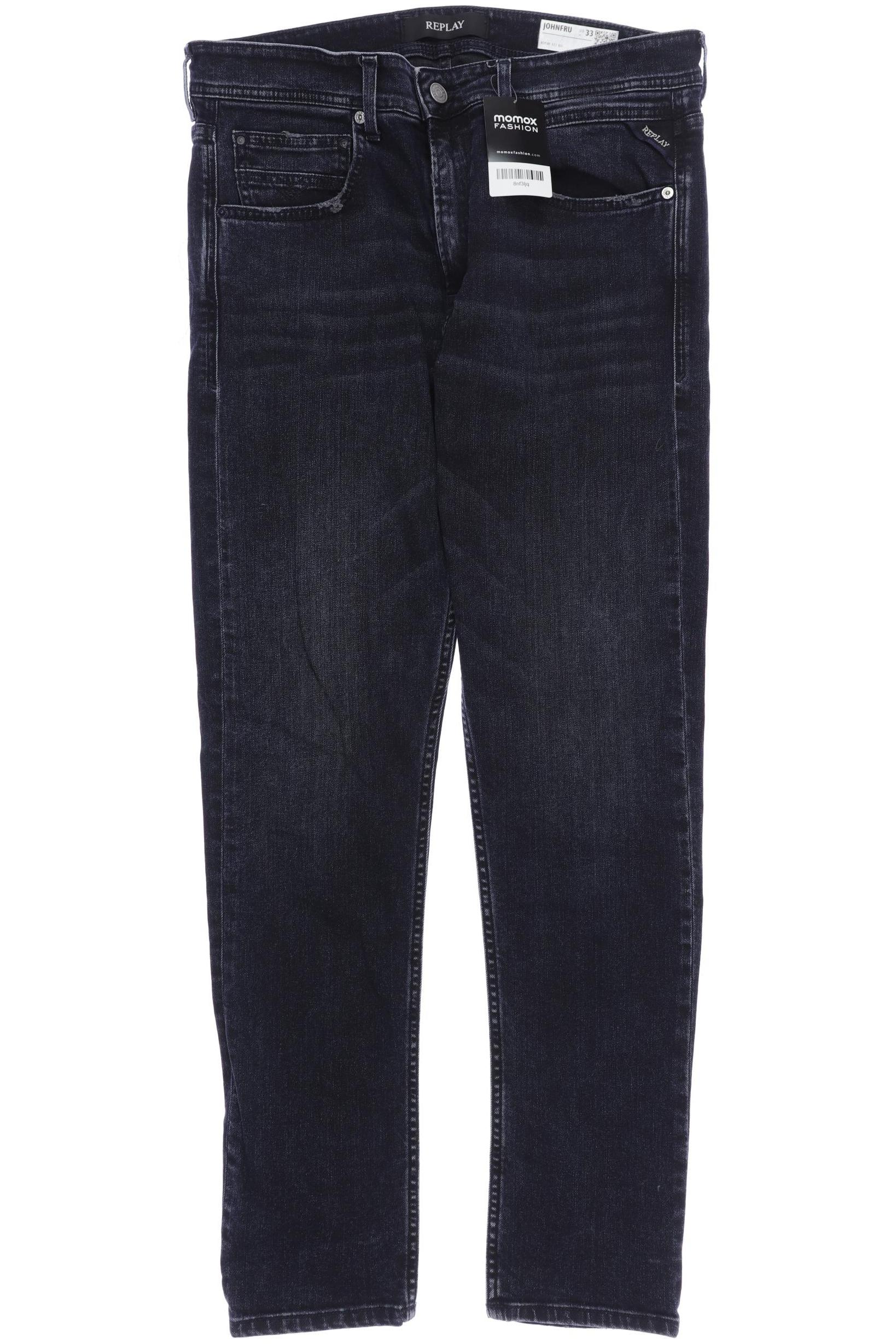 

Replay Herren Jeans, marineblau, Gr. 33