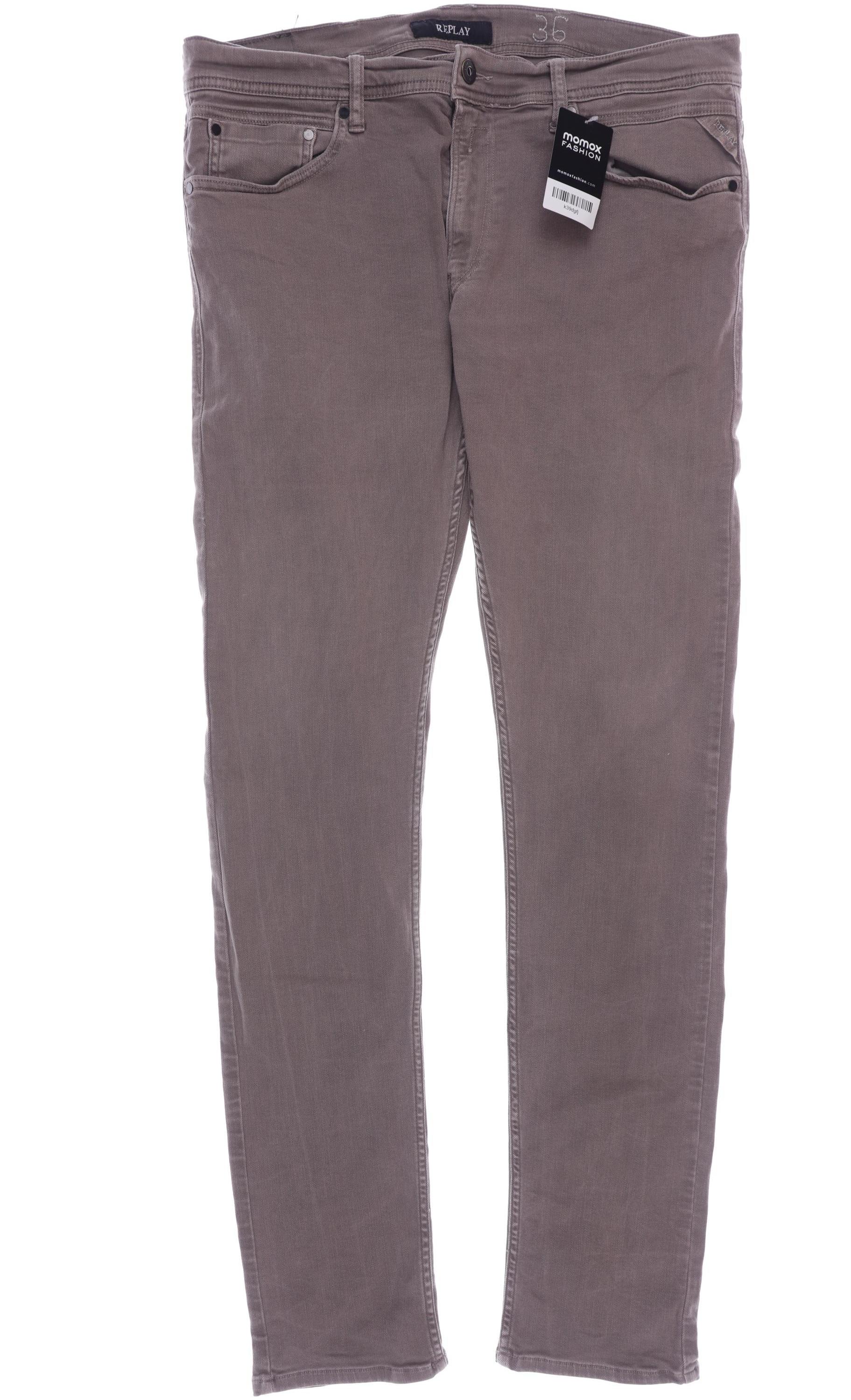 

Replay Herren Jeans, braun, Gr. 54