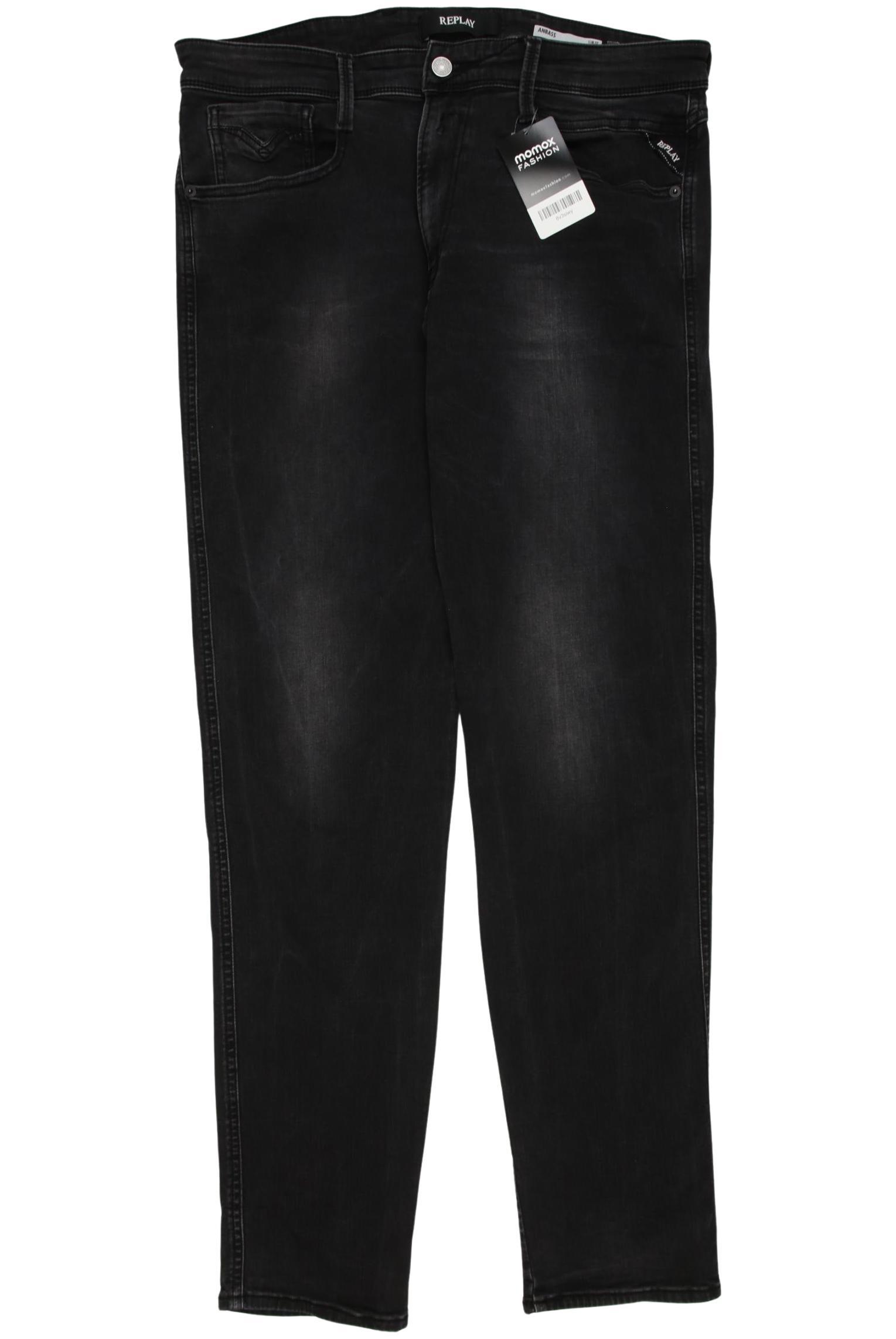 Thumbnail - Replay Herren Jeans, schwarz, Gr. 36