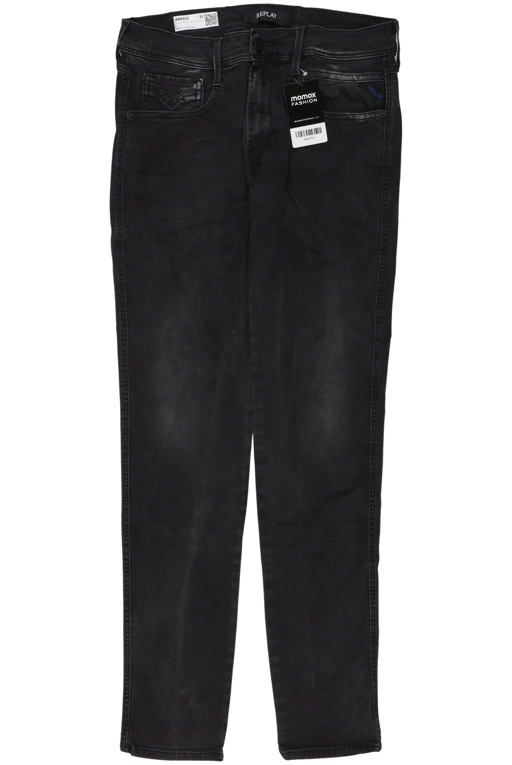 

Replay Herren Jeans, schwarz, Gr. 31