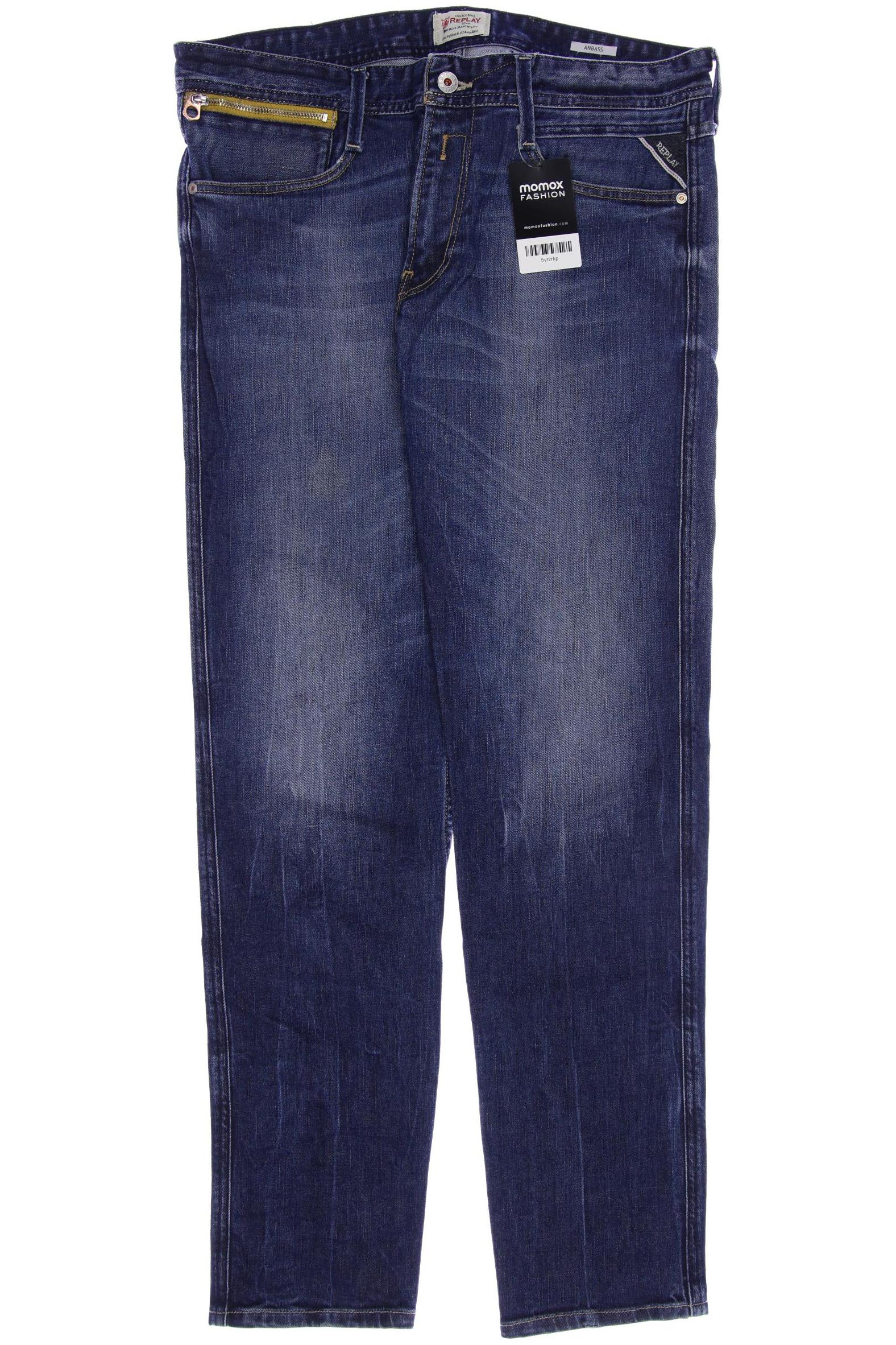 

Replay Herren Jeans, blau