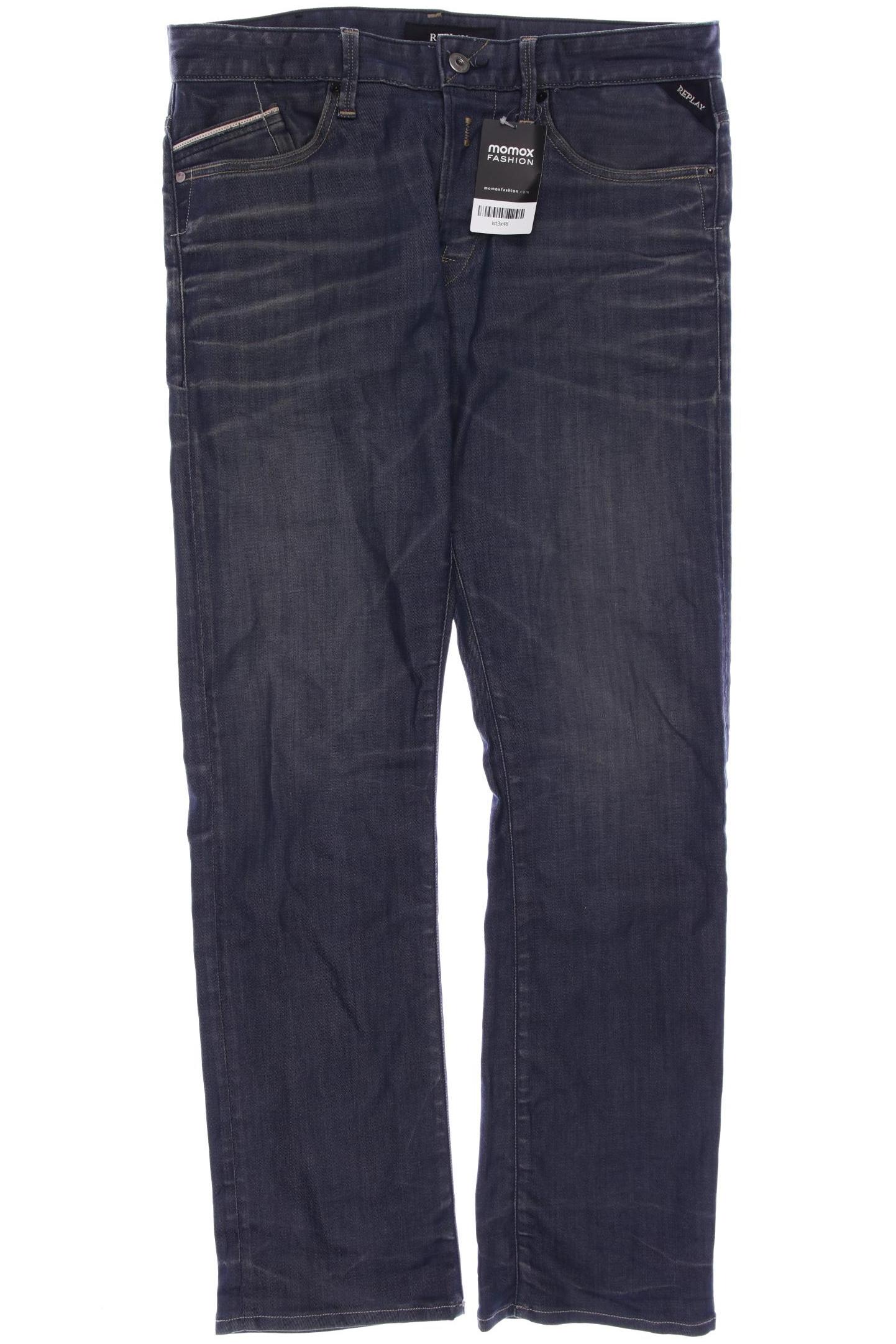 

Replay Herren Jeans, marineblau, Gr. 32