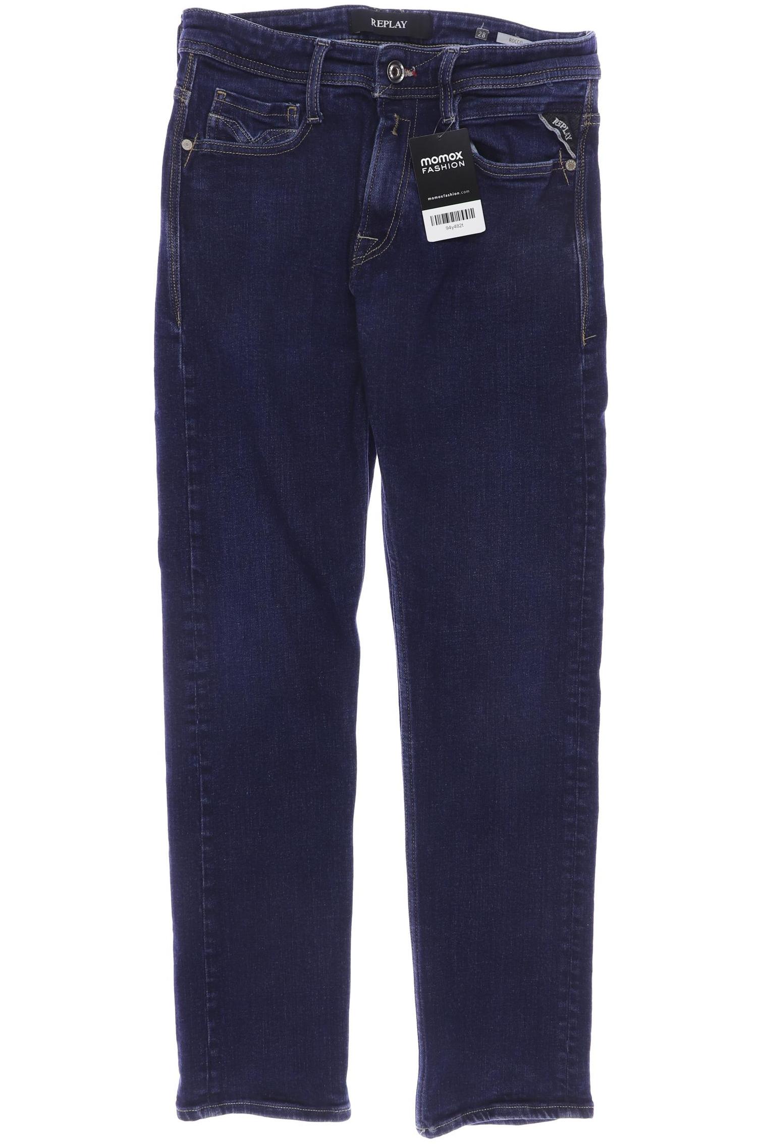 

Replay Herren Jeans, marineblau