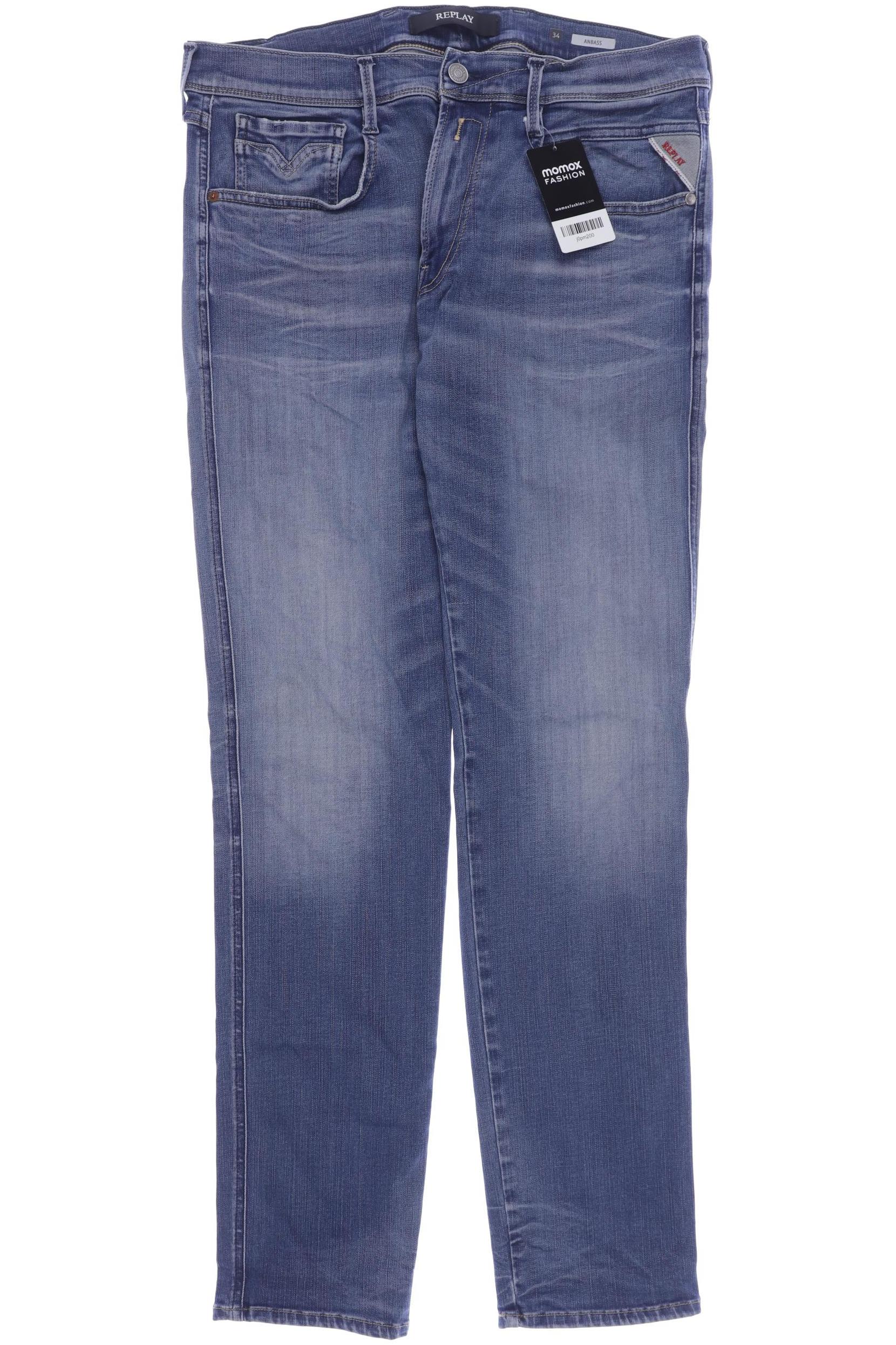 

Replay Herren Jeans, blau