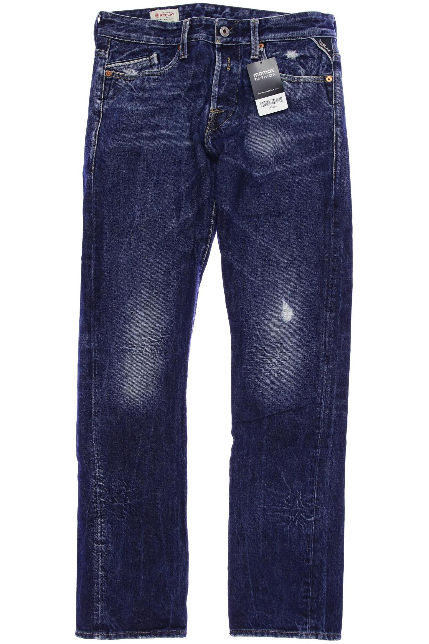 

Replay Herren Jeans, marineblau, Gr. 30