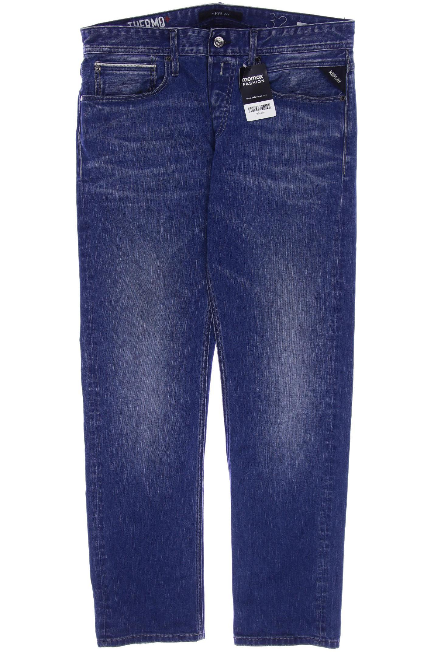 

Replay Herren Jeans, blau
