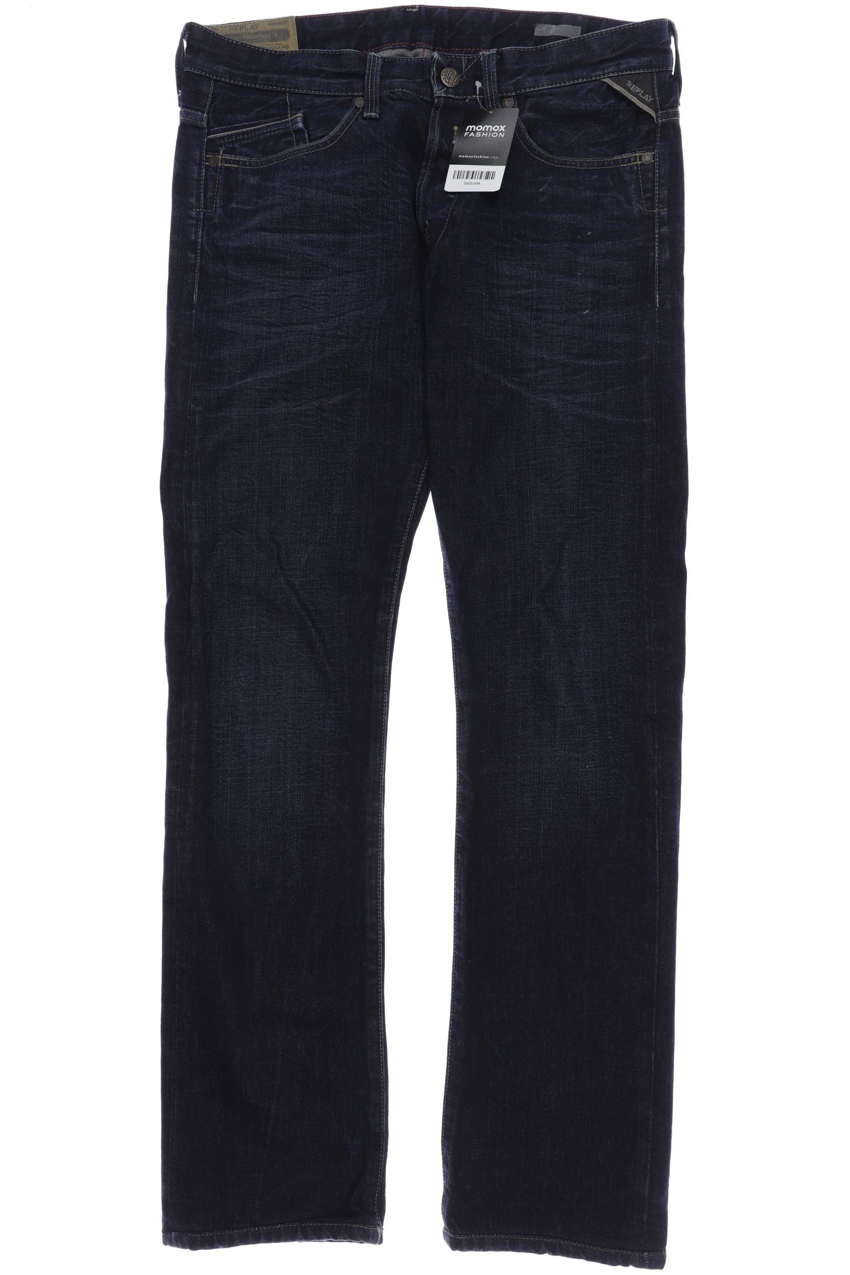 

Replay Herren Jeans, marineblau, Gr. 32