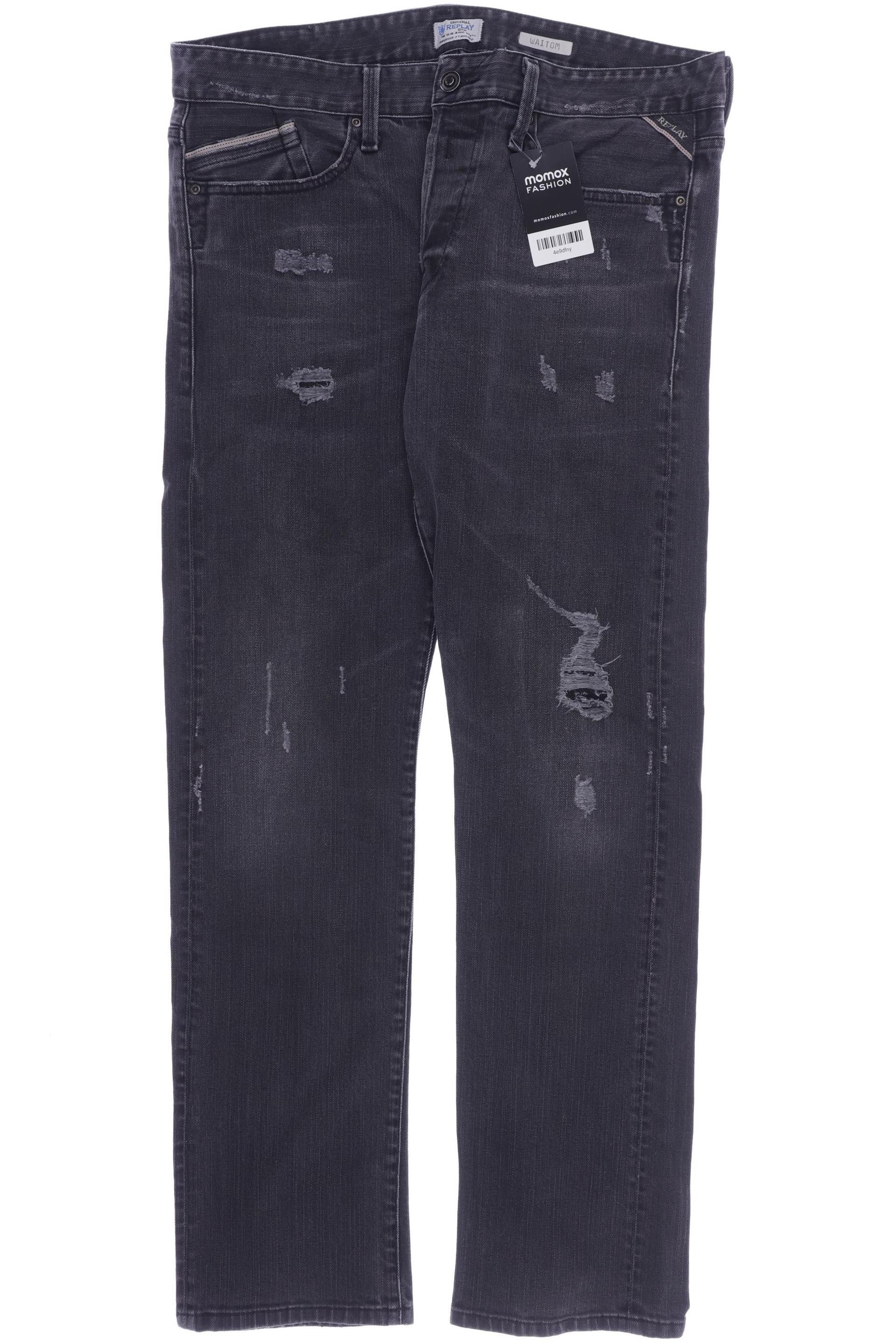 

Replay Herren Jeans, grau, Gr. 52