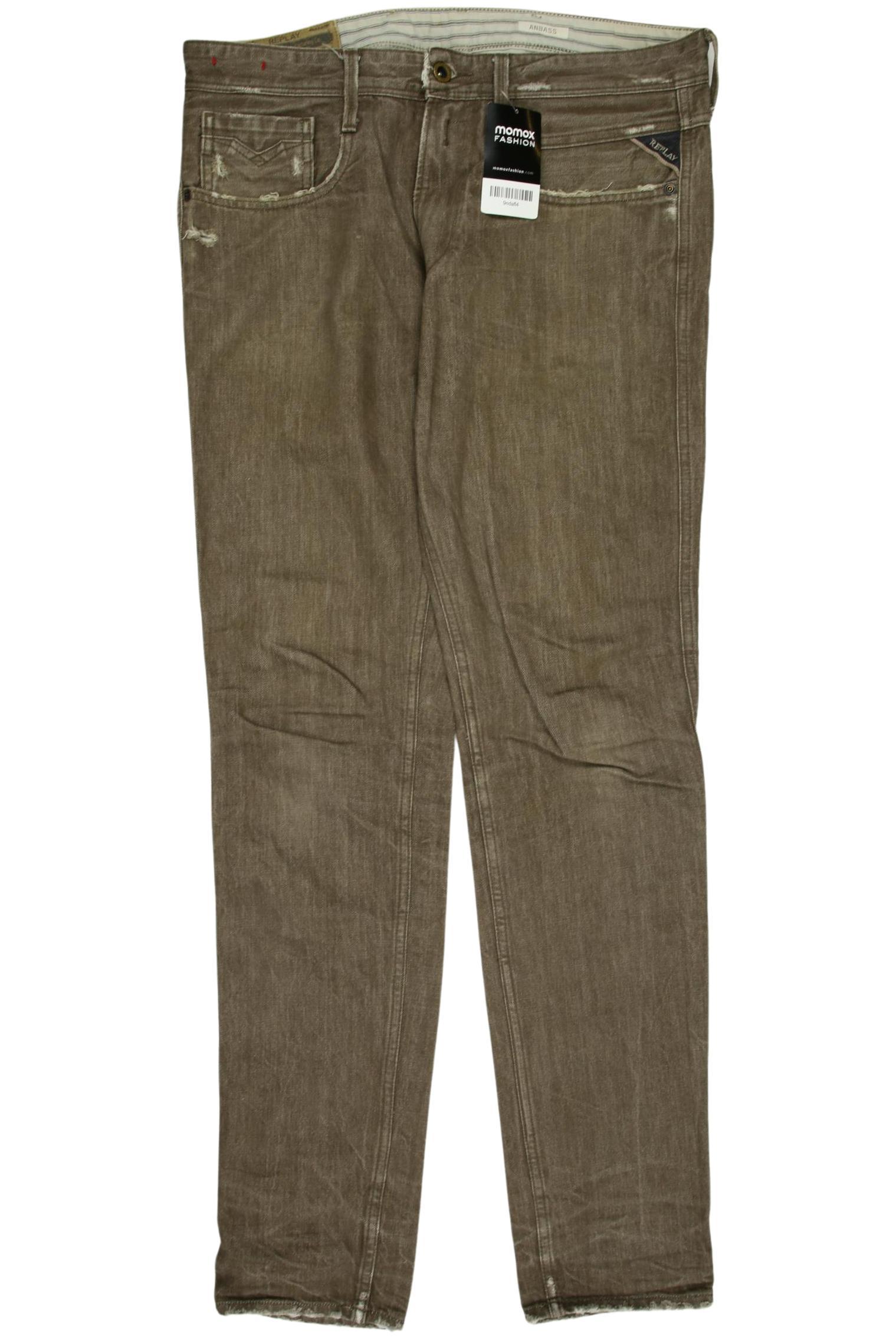 

Replay Herren Jeans, braun, Gr. 35