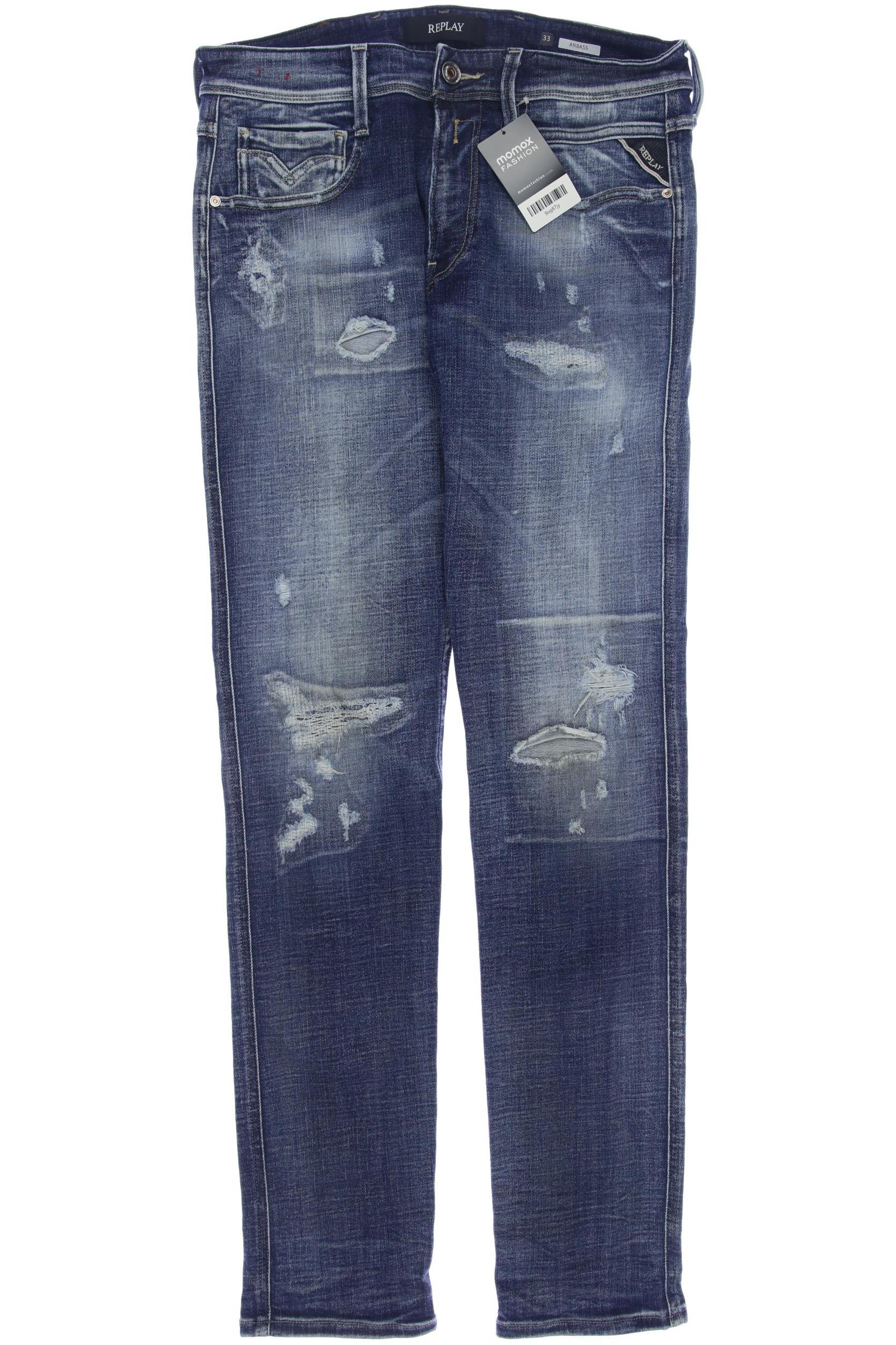 

Replay Herren Jeans, blau, Gr. 52