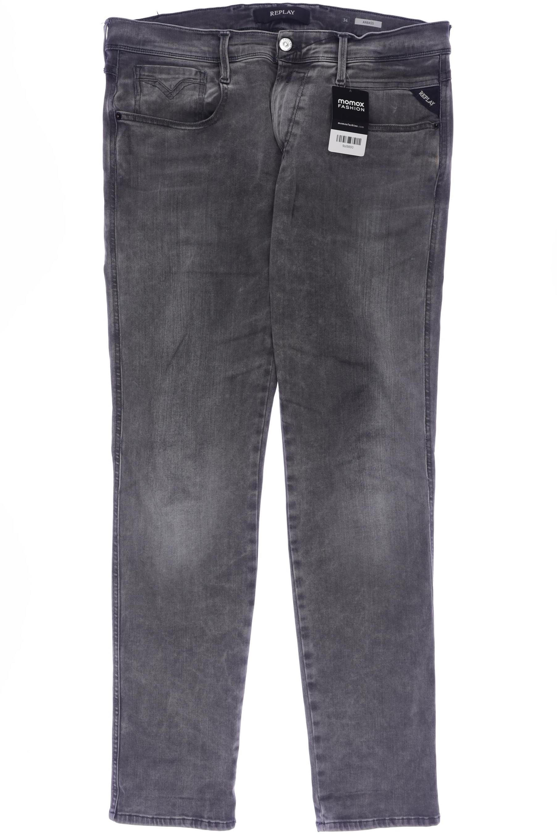 

Replay Herren Jeans, grau, Gr. 34