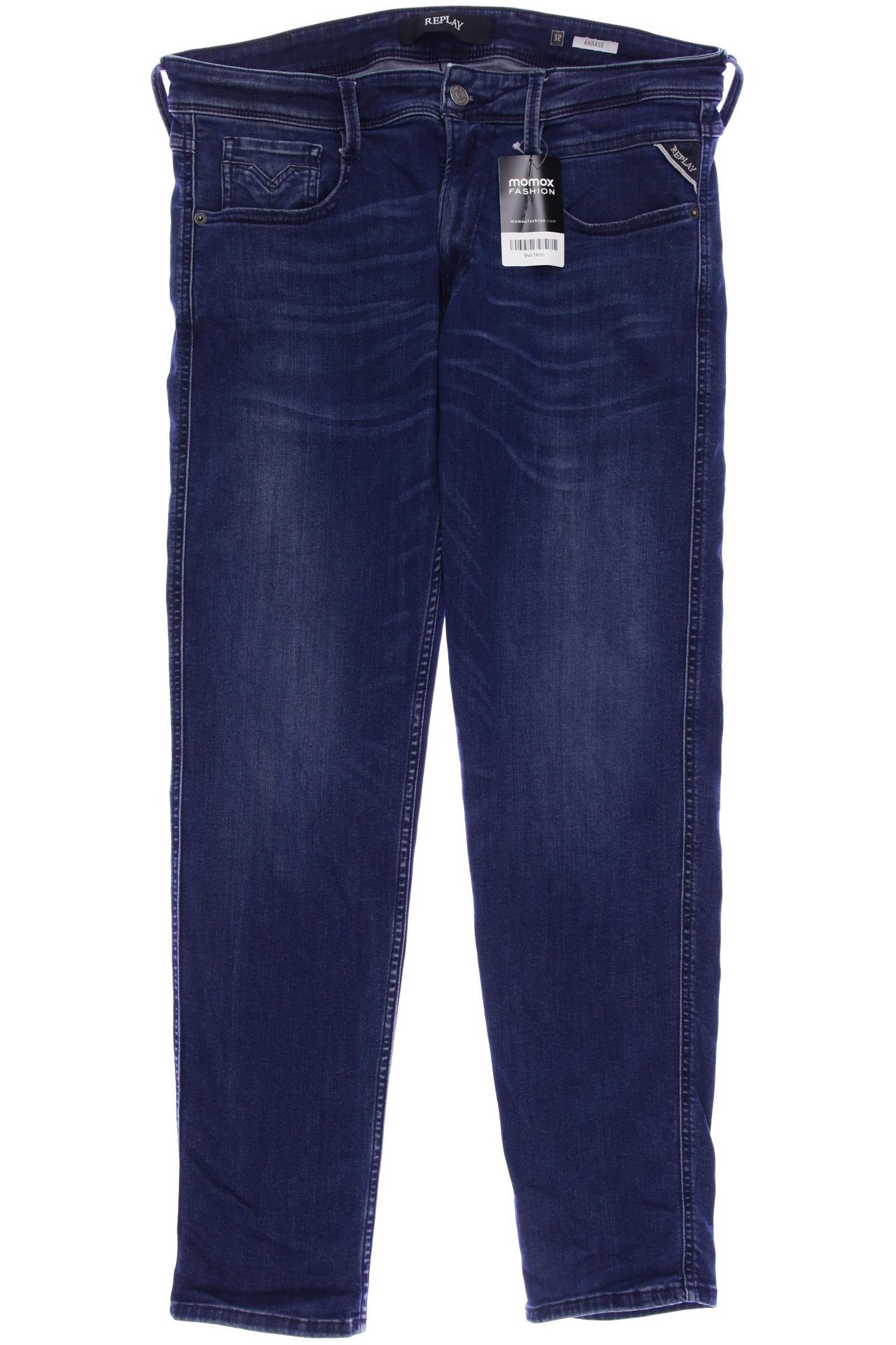 

Replay Herren Jeans, blau