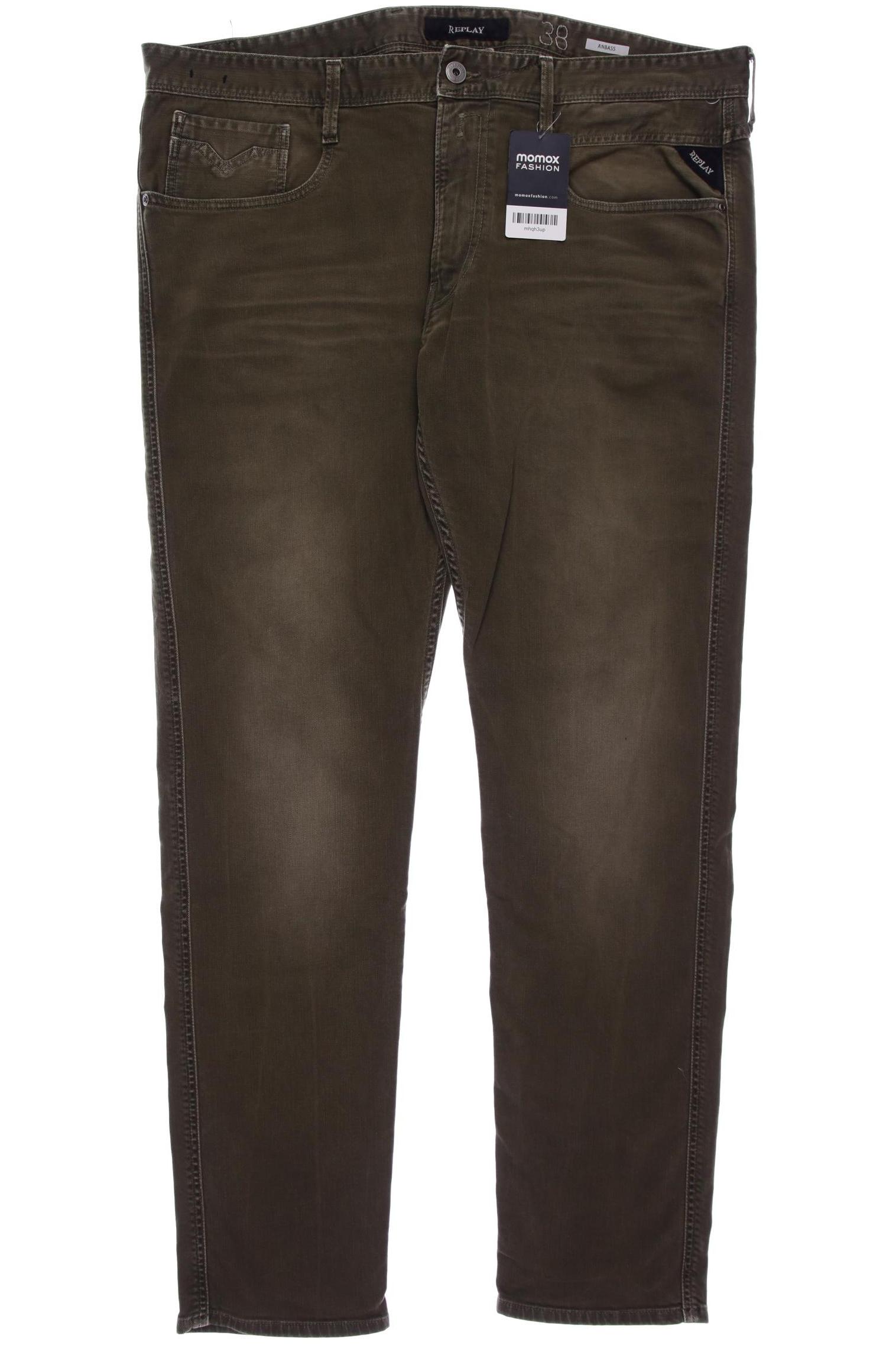 

Replay Herren Jeans, grün, Gr. 38