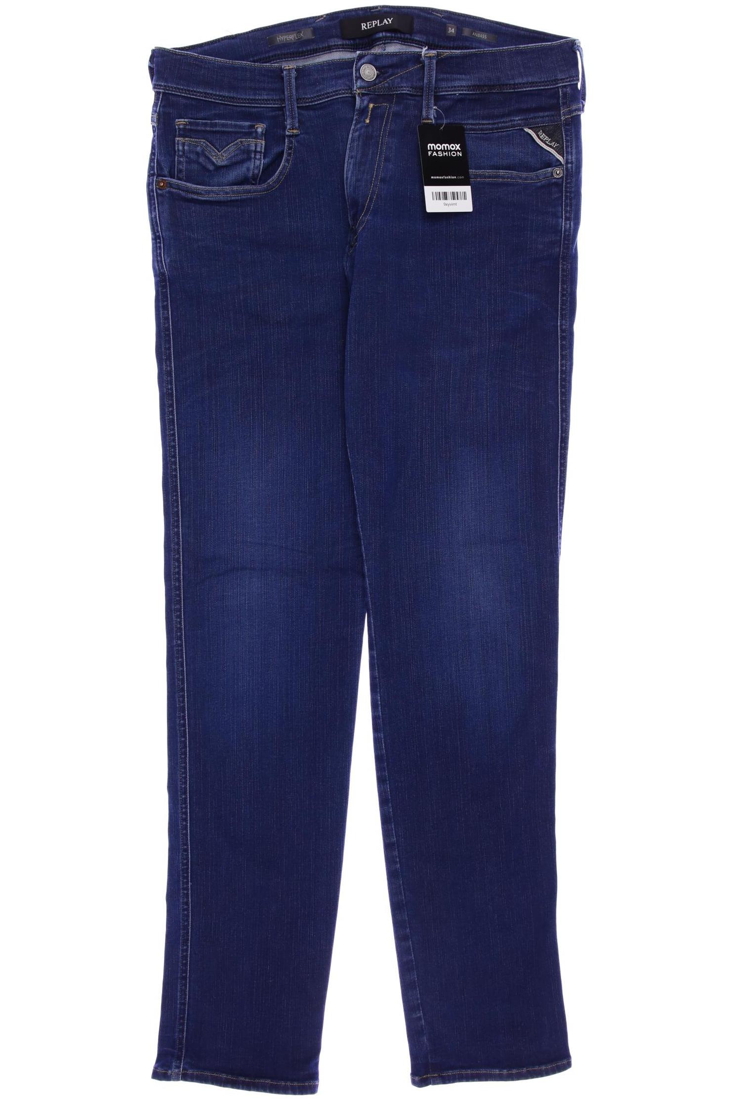 

Replay Herren Jeans, blau, Gr. 34