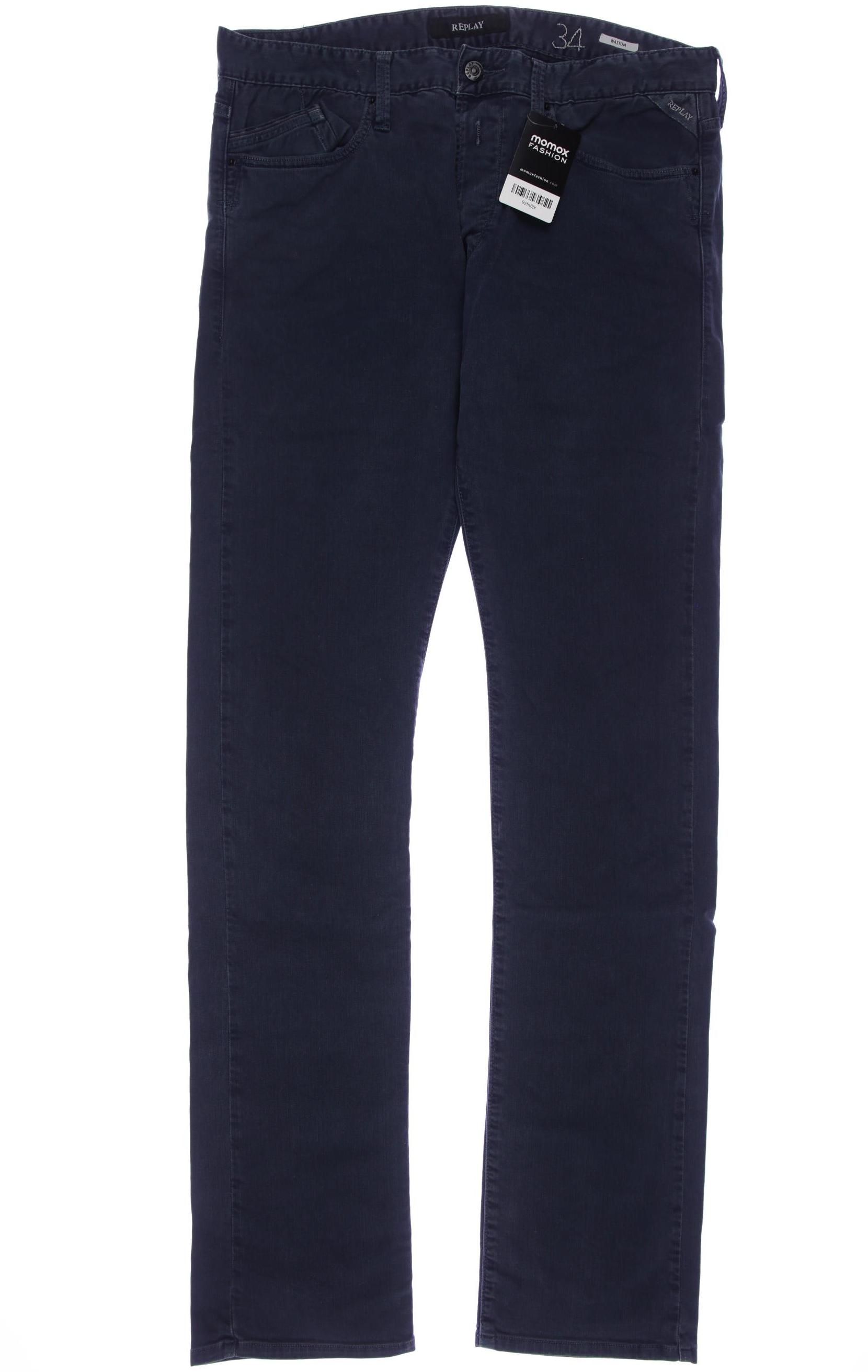 

Replay Herren Jeans, marineblau, Gr. 34