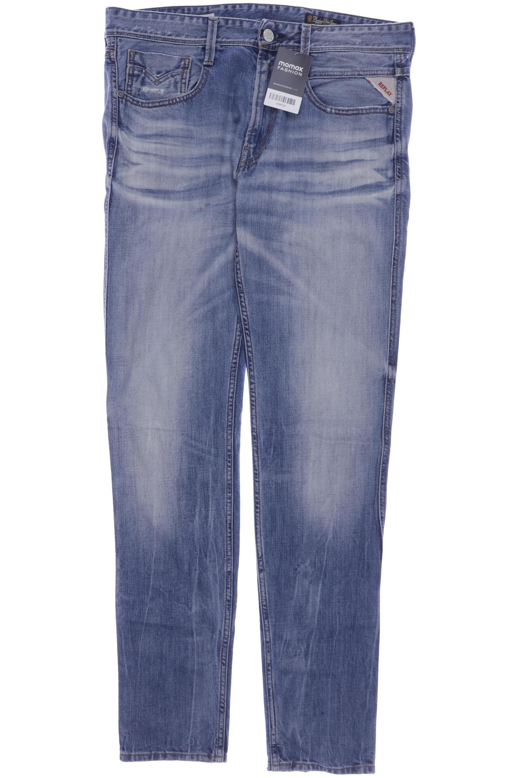 

Replay Herren Jeans, blau