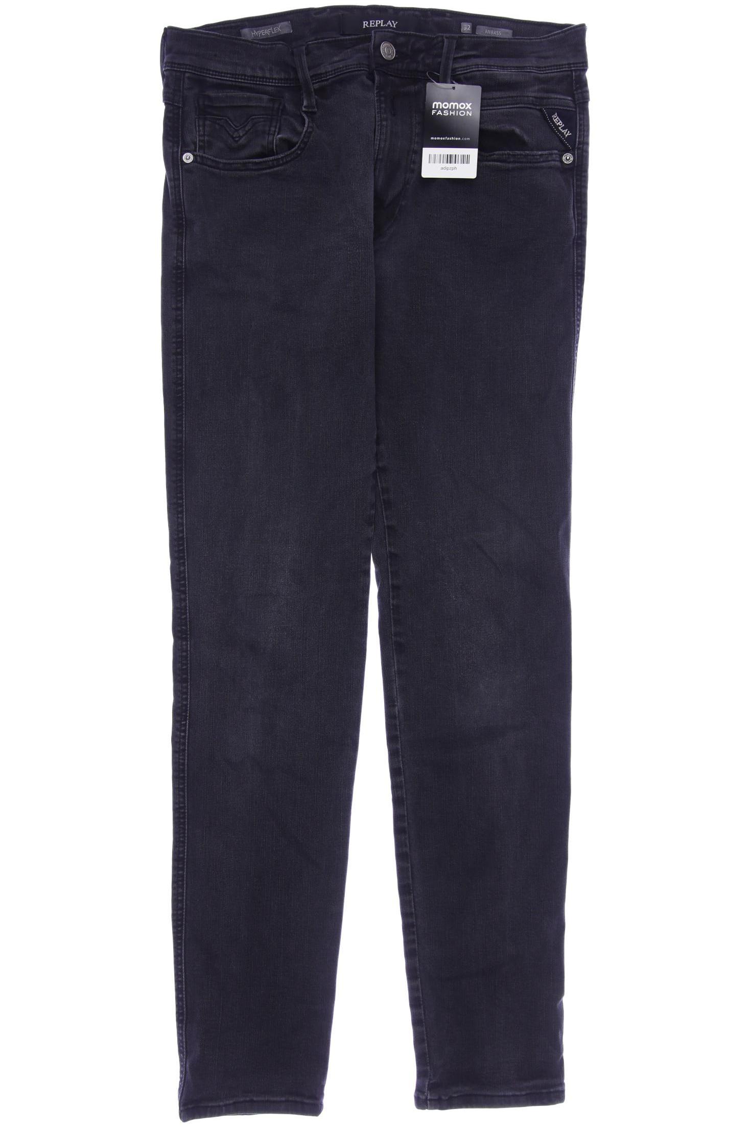 

Replay Herren Jeans, schwarz, Gr. 32