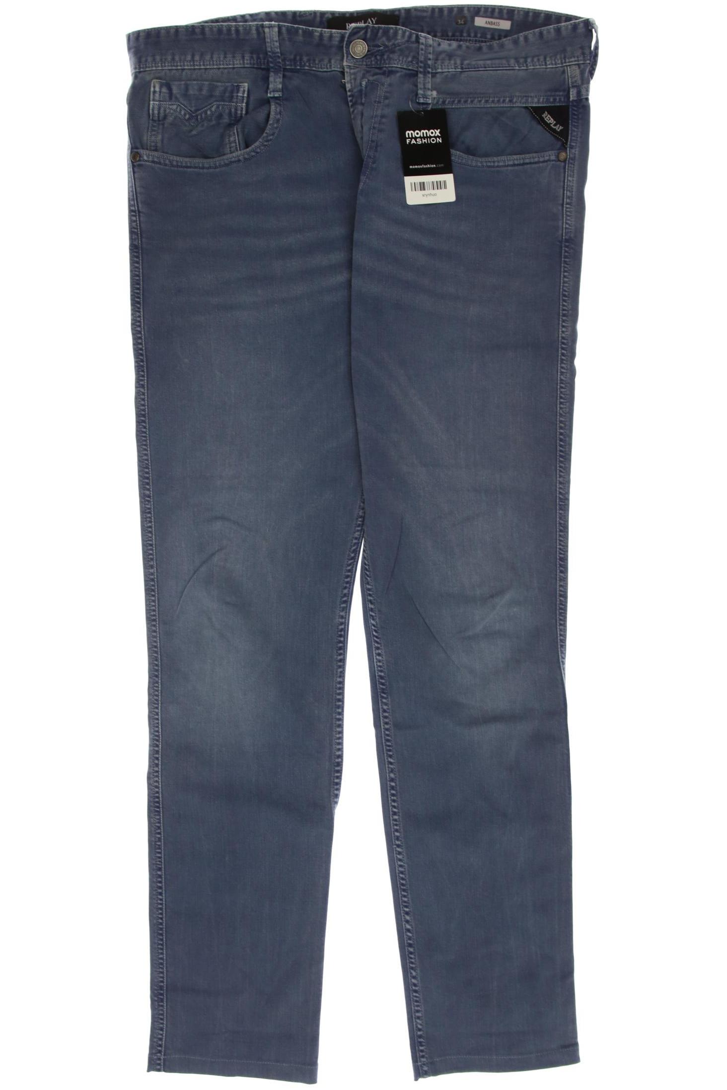

Replay Herren Jeans, blau